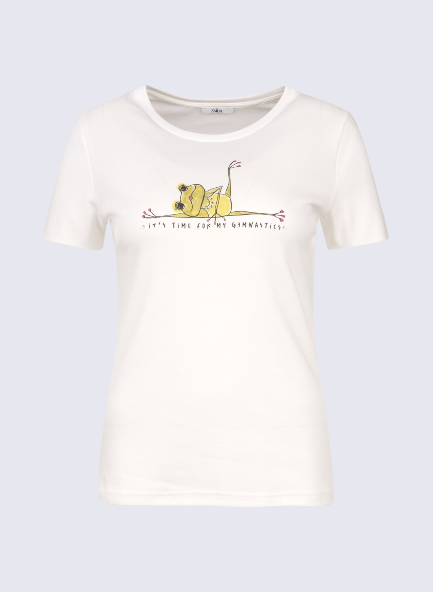 Zaida Rundhals-Shirt "Heavy" #1