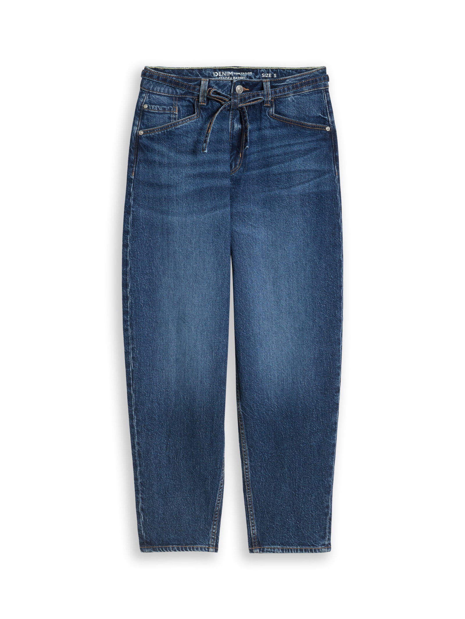 TTADEA BARREL, used dark stone blue denim #1