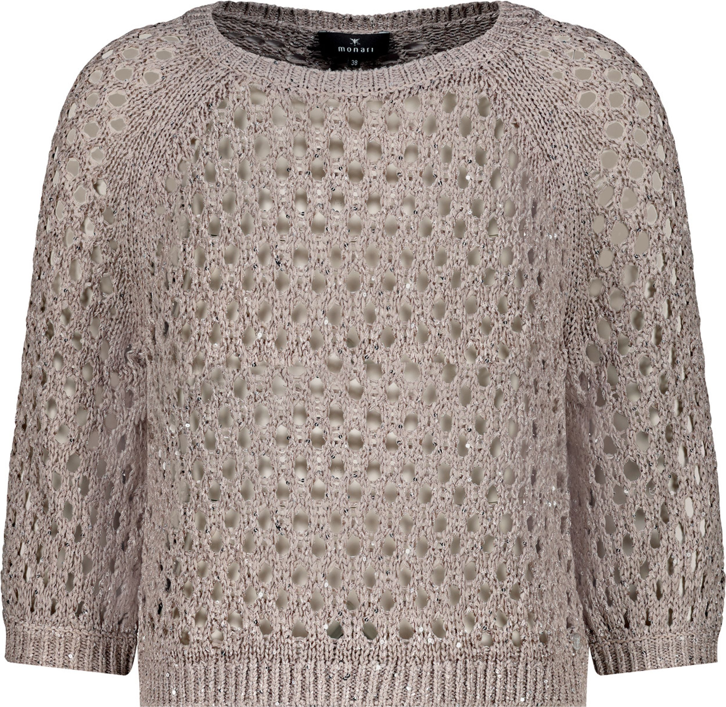 Monari |  Monari Pullover  | 36 | dark linen