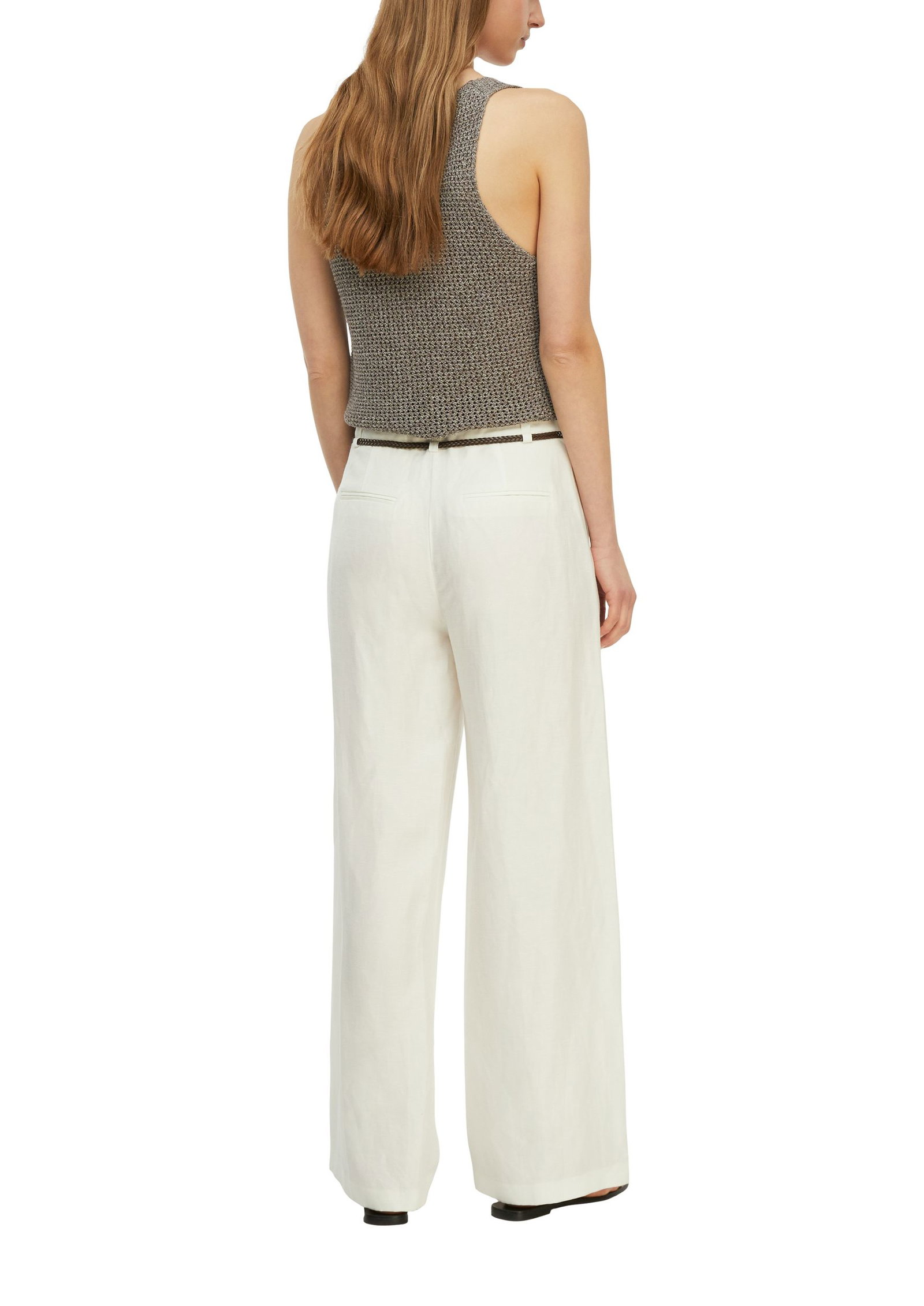c8ab707aed593b6df1152604592ba50c Comma | Comma Schmale Hose | 40/REG | weiß
