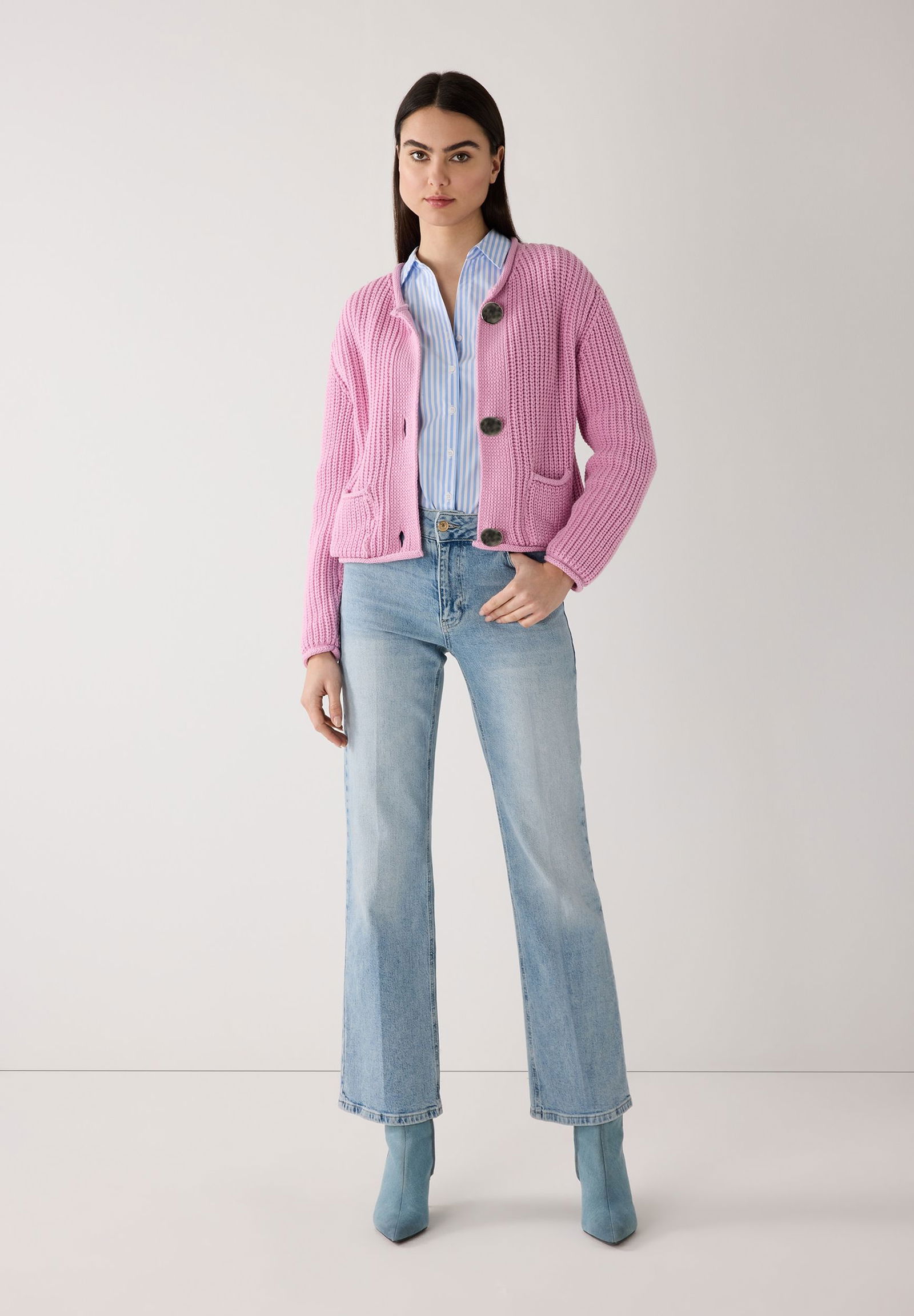 More & More |  More & More Druckbluse  | 38 | mehrfarbig