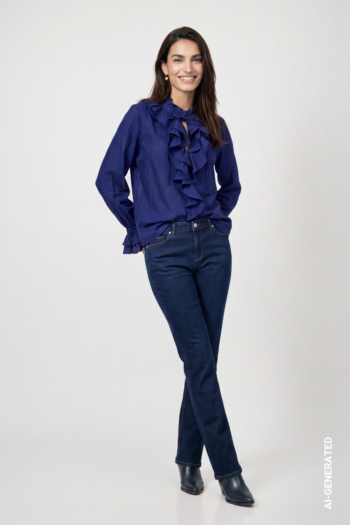 Bluse, classic navy #6