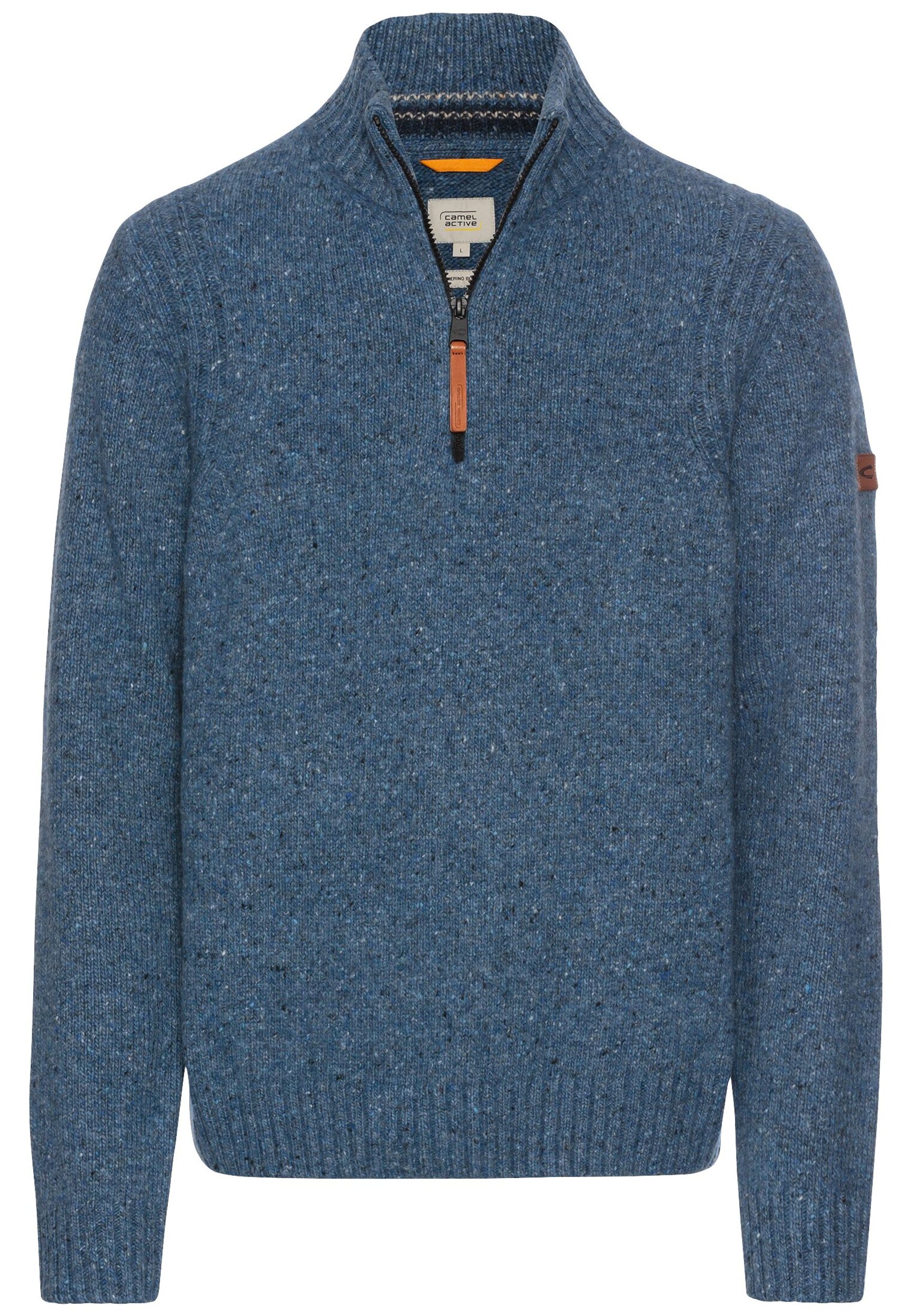 Camel Active |  Camel Active Rollkragenpullover  | L | indigo