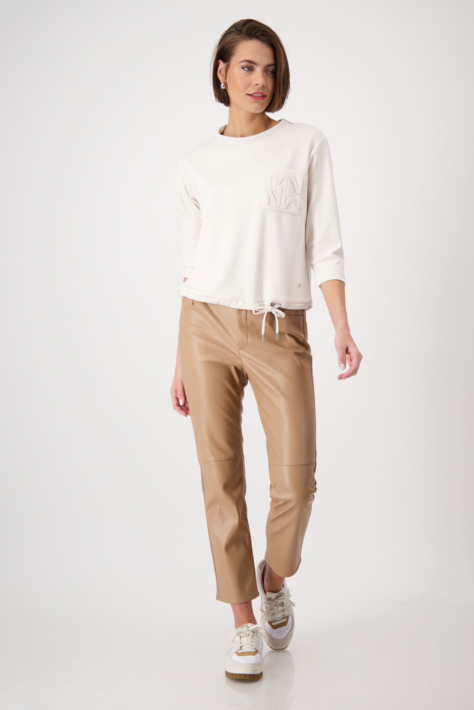 Monari |  Monari Sweatshirt  | 46 | creamy beige
