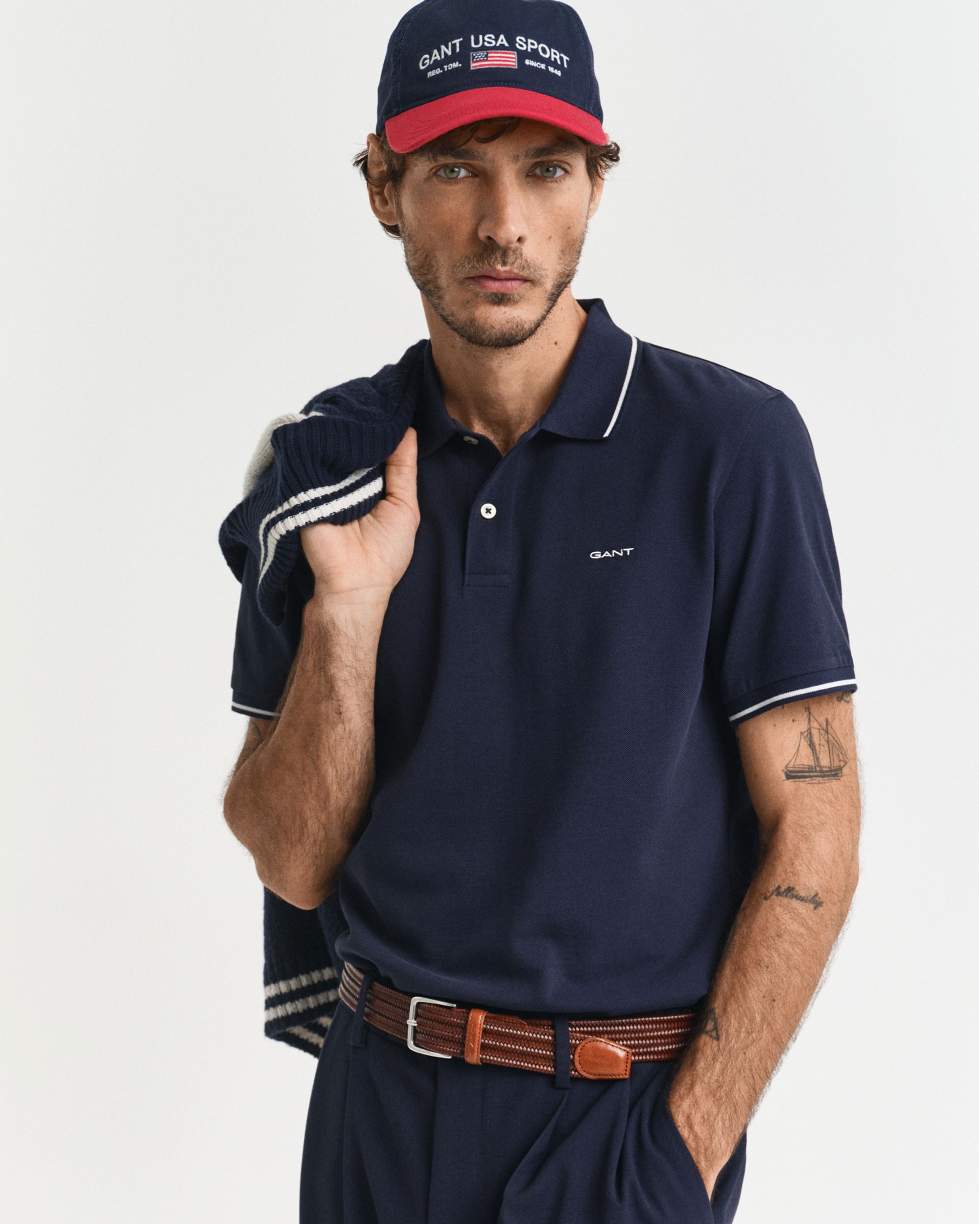 Gant |  Gant Poloshirt  | L | evening blue