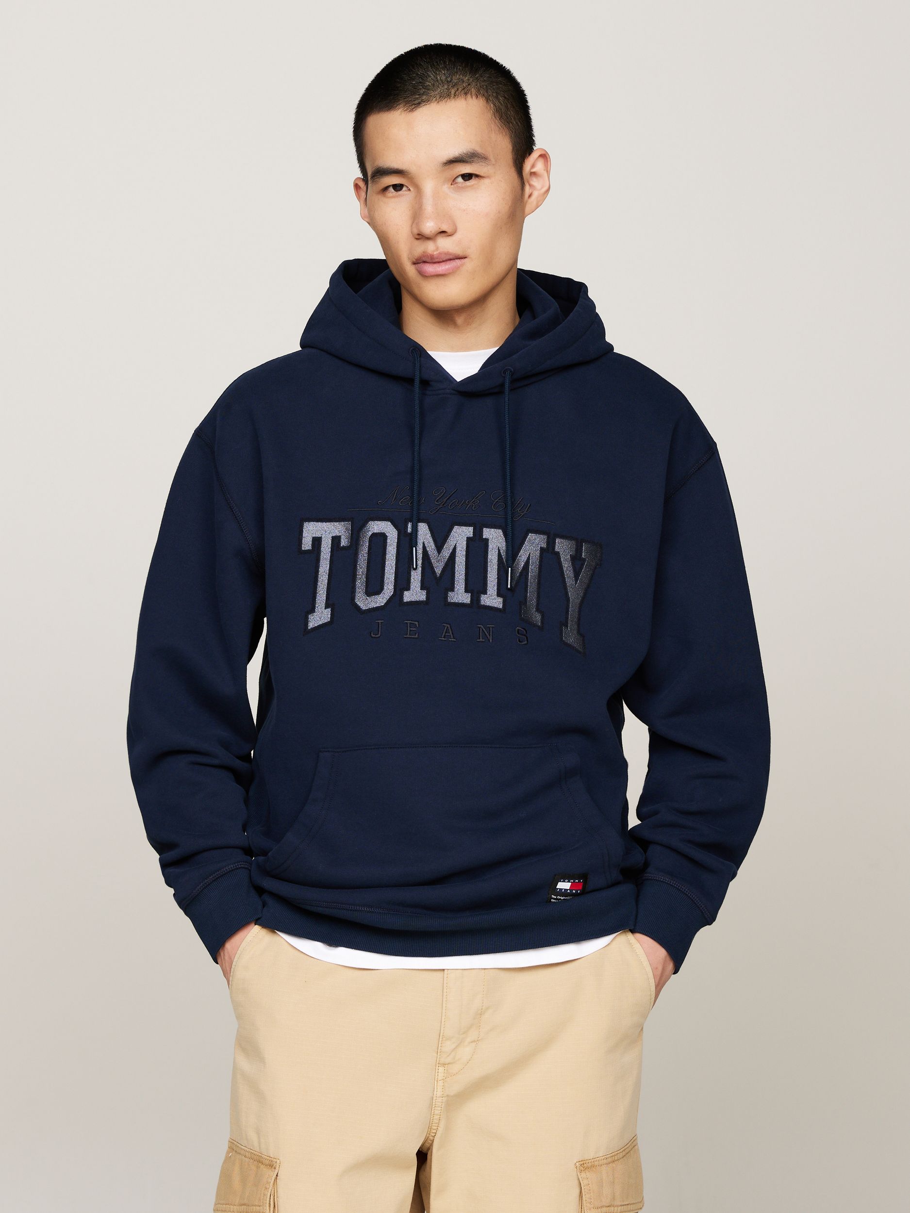  |  TJM RLX TOMMY GLITTER HOODIE | S | dark night navy