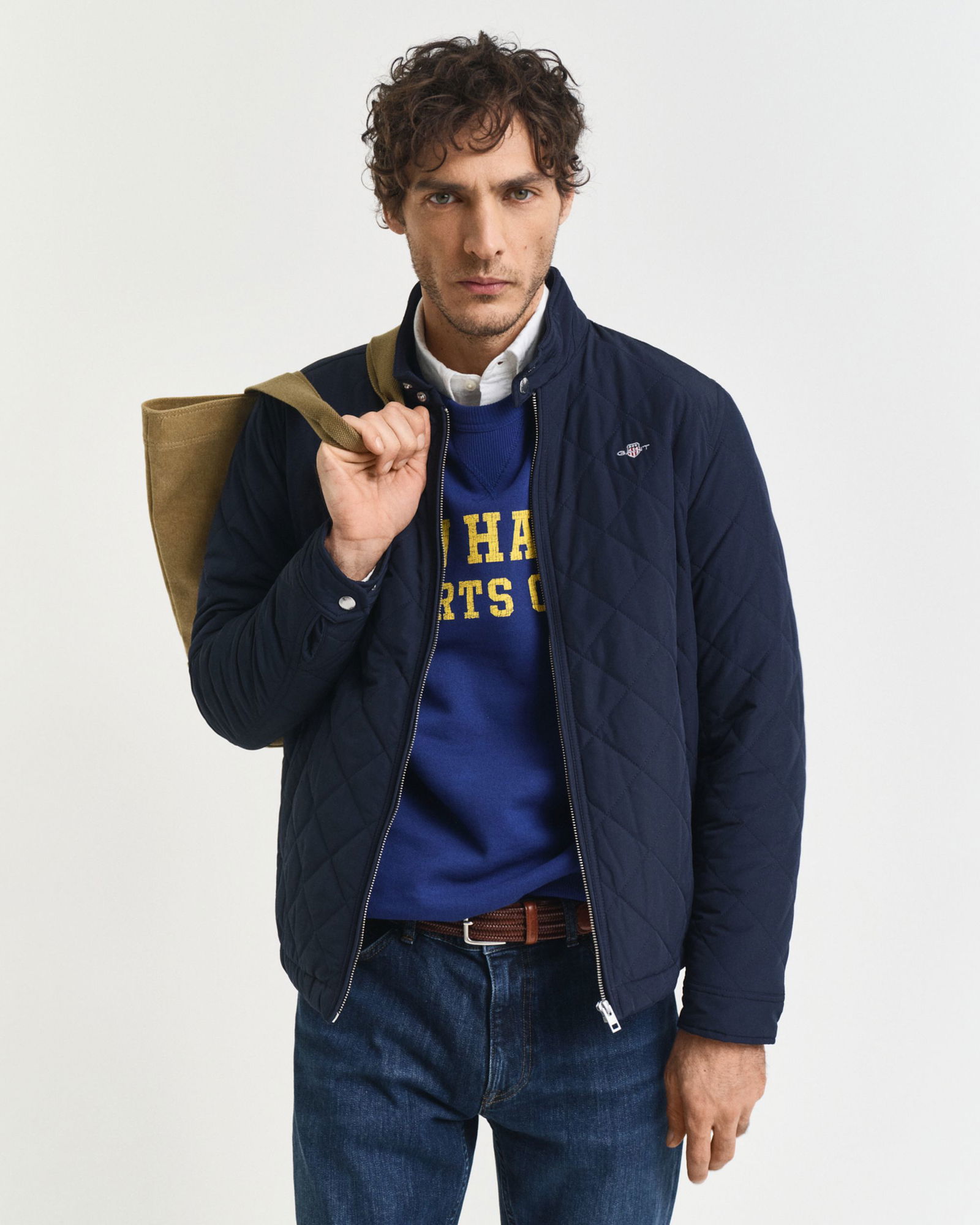 Gant | Gant Gesteppter Windcheater | XXXL | evening blue