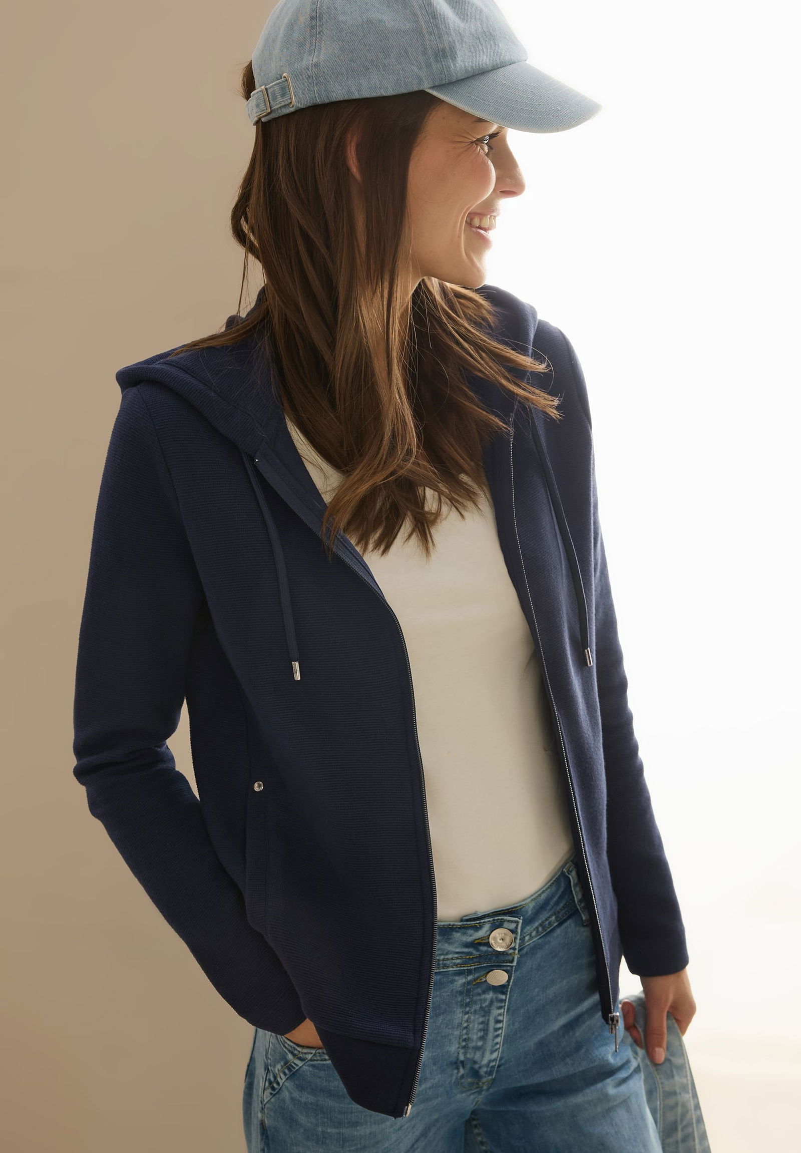 CECIL | CECIL Sweatshirt | XXL | universal blue