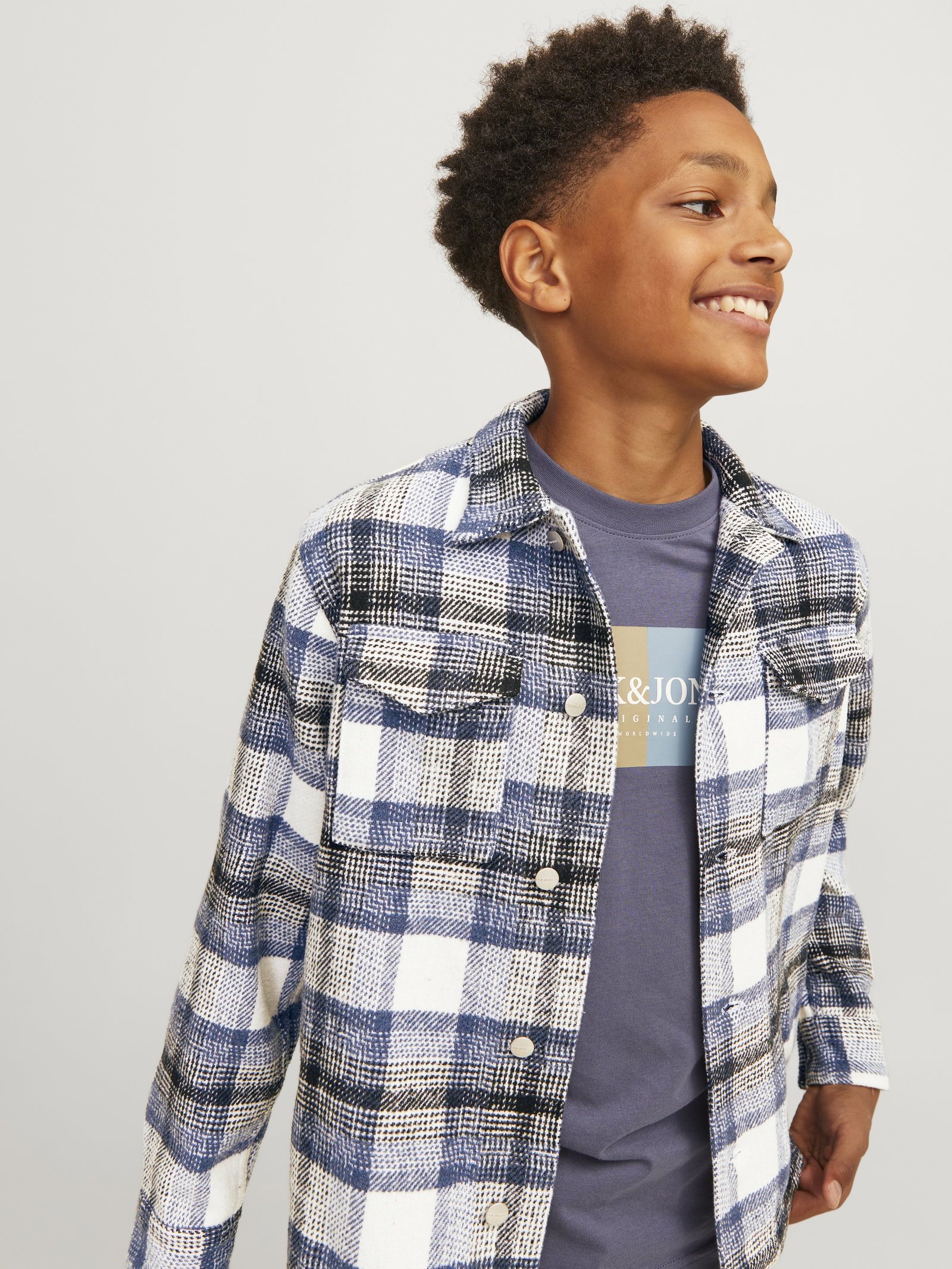 JORVESTERBRO CHECK OVERSHIRT LS JNR #6