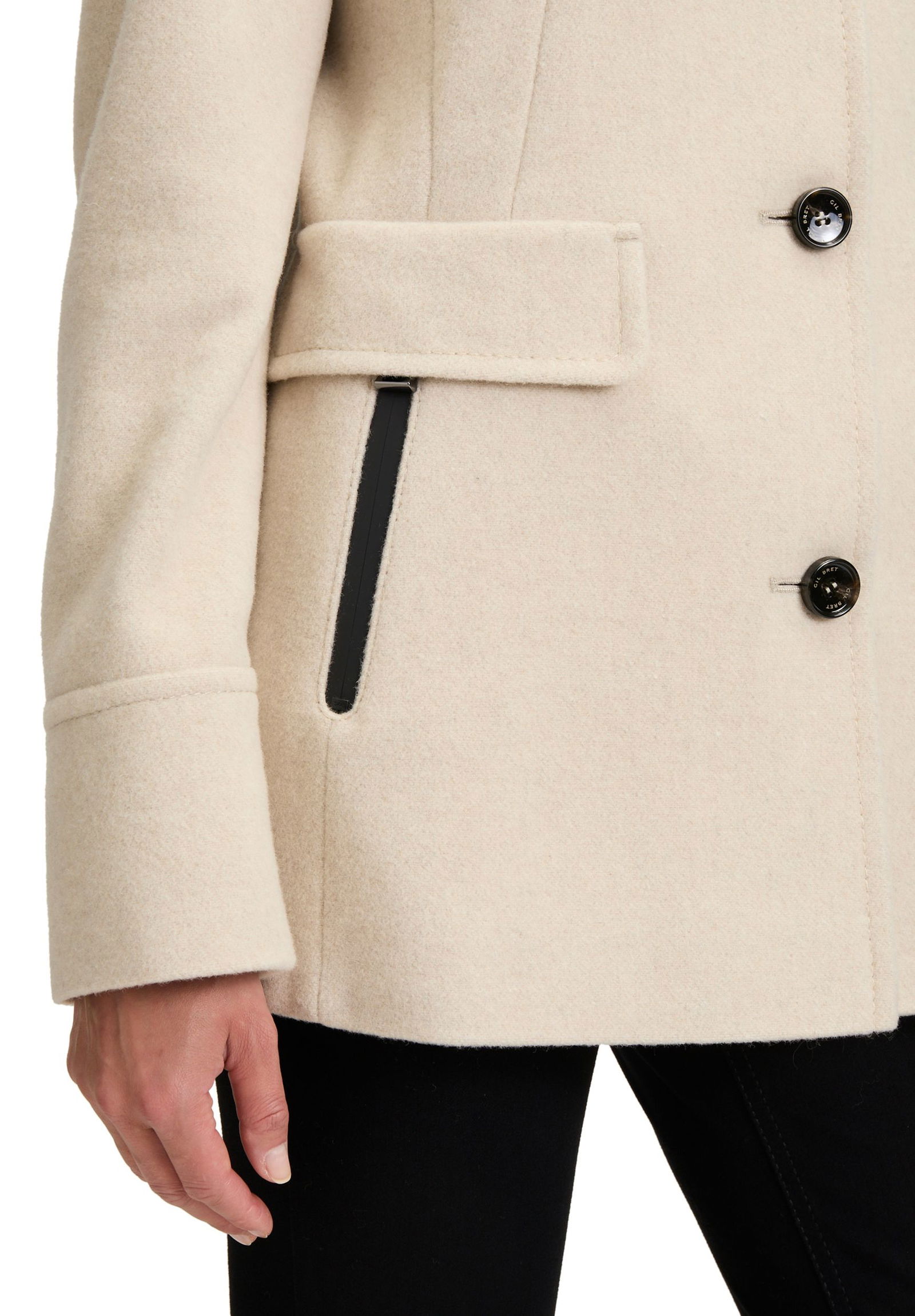 Gil Bret | Gil Bret Wolljacke | 44 | beige melange