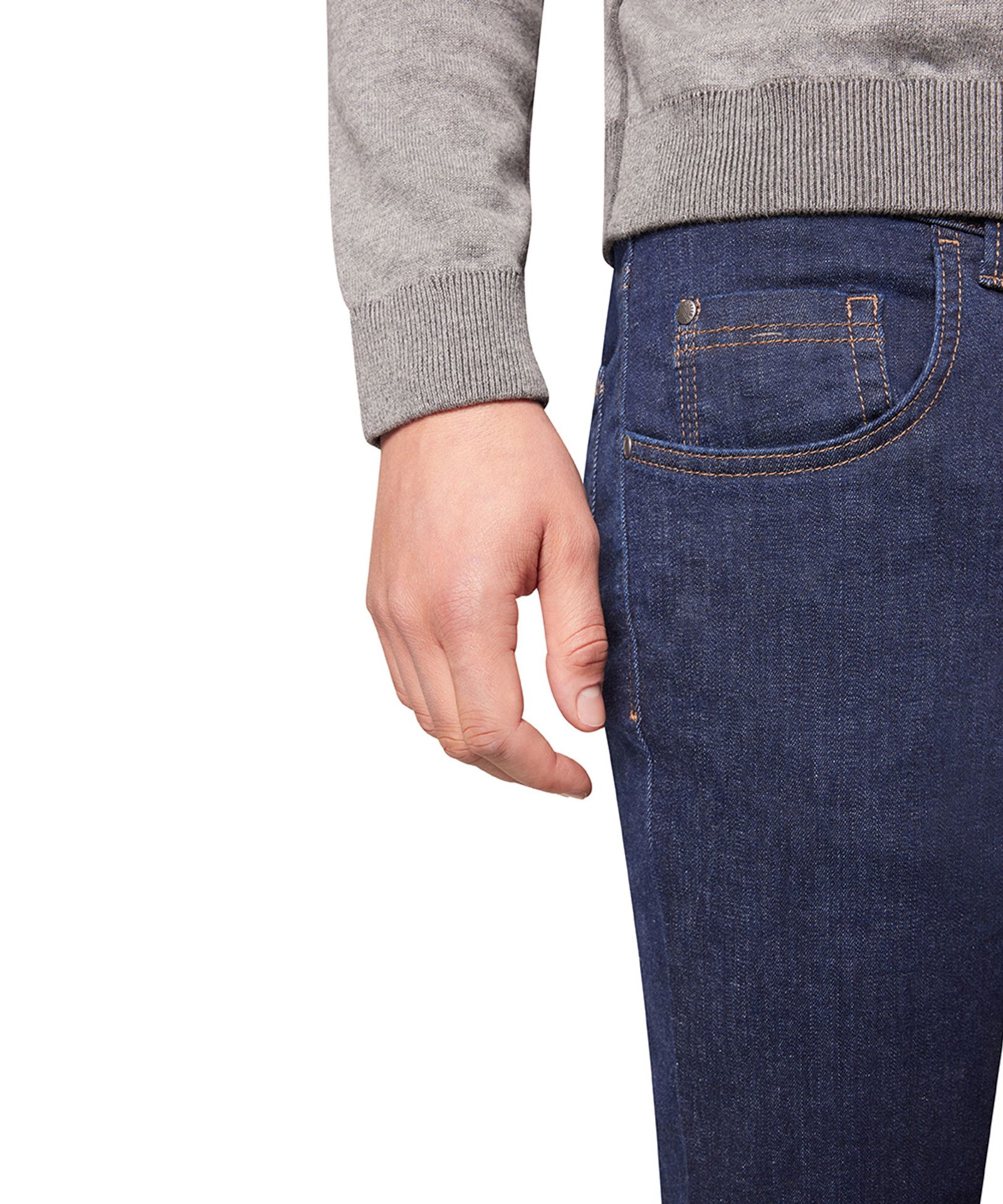 Pioneer |  Pioneer 5-Pocket Jeans "Rando" | 38/30 | dark blue stonewash