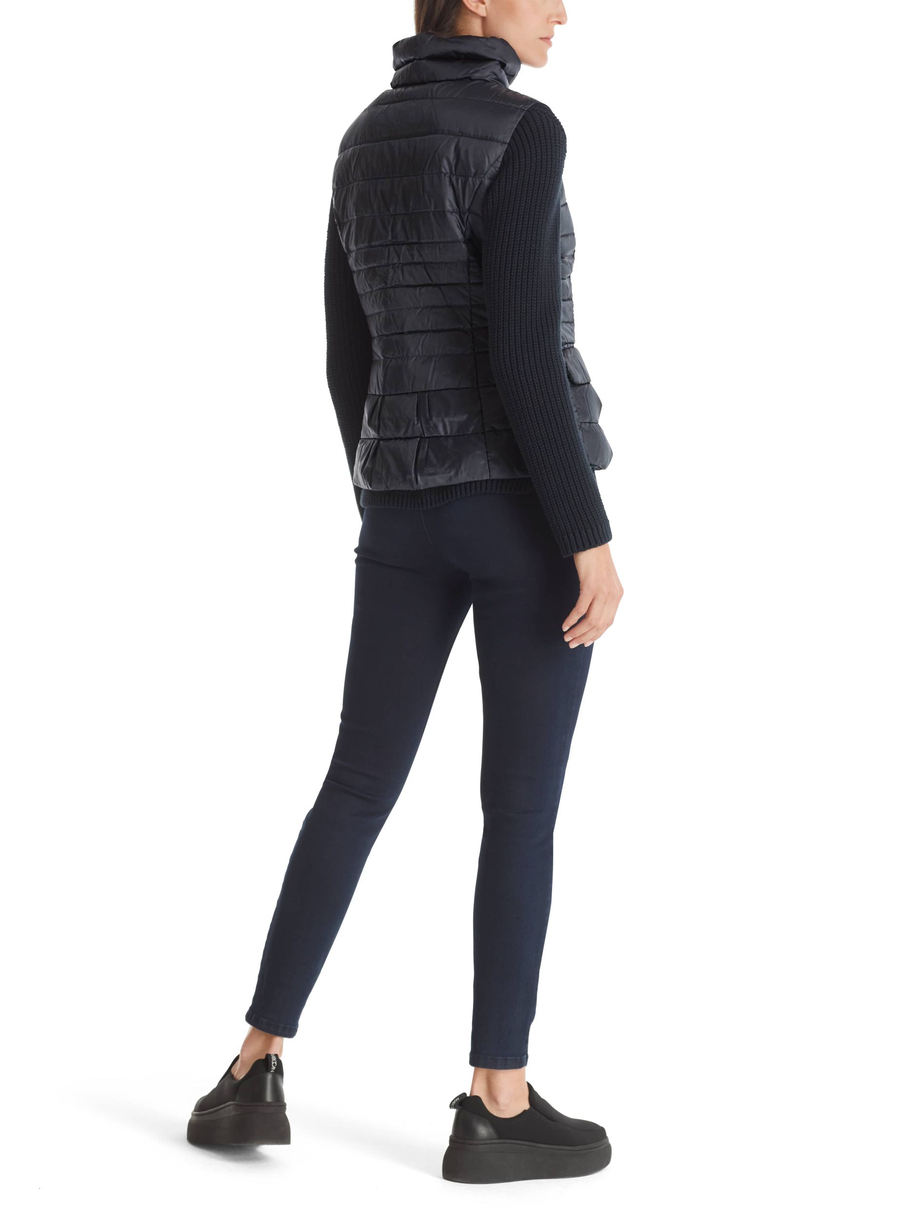 Marc Cain Essentials |  Marc Cain Essentials Steppweste mit Daunenfutter | 40 | midnight blue