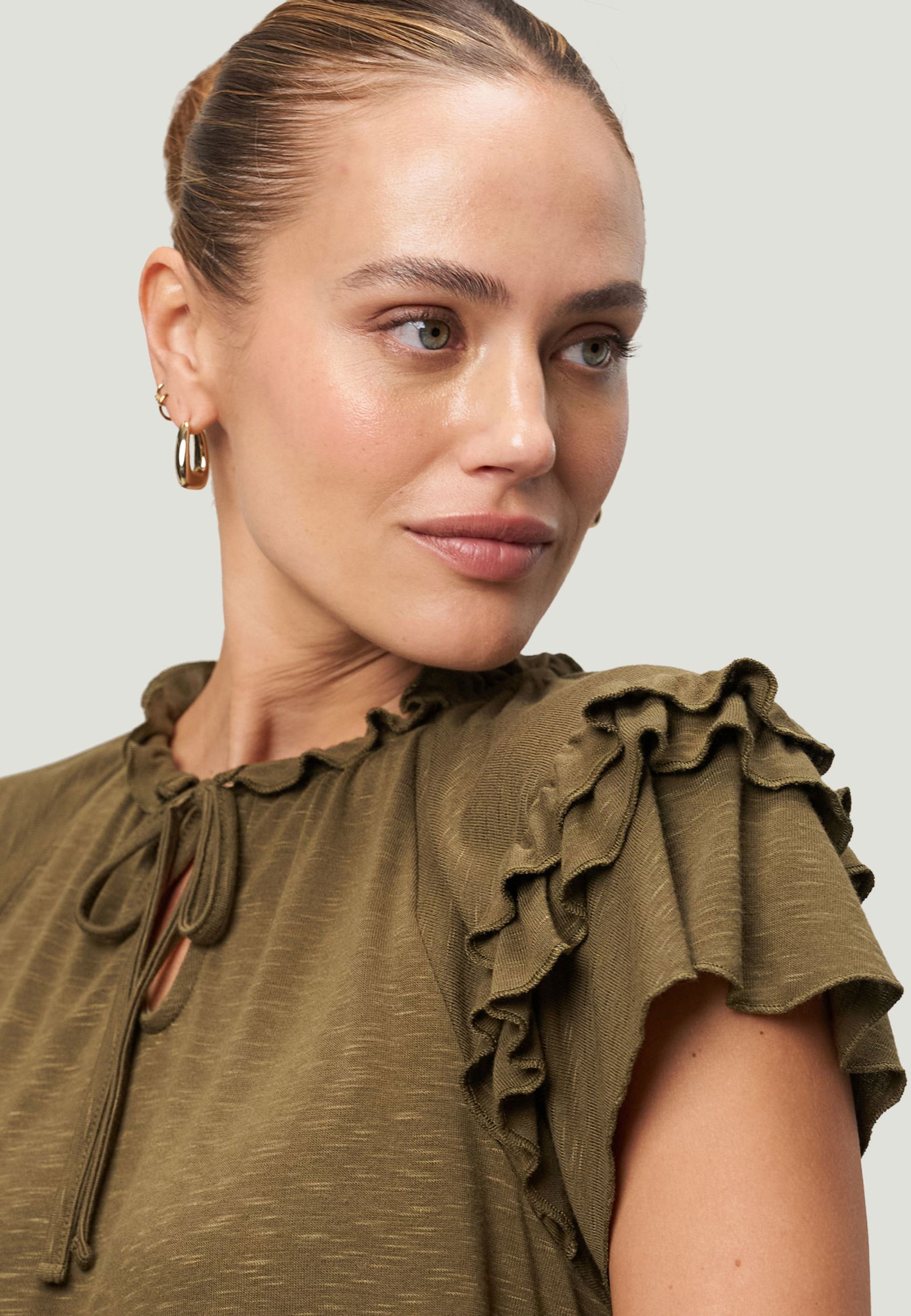  | zero T-Shirt / Top, Dark Olive | 34