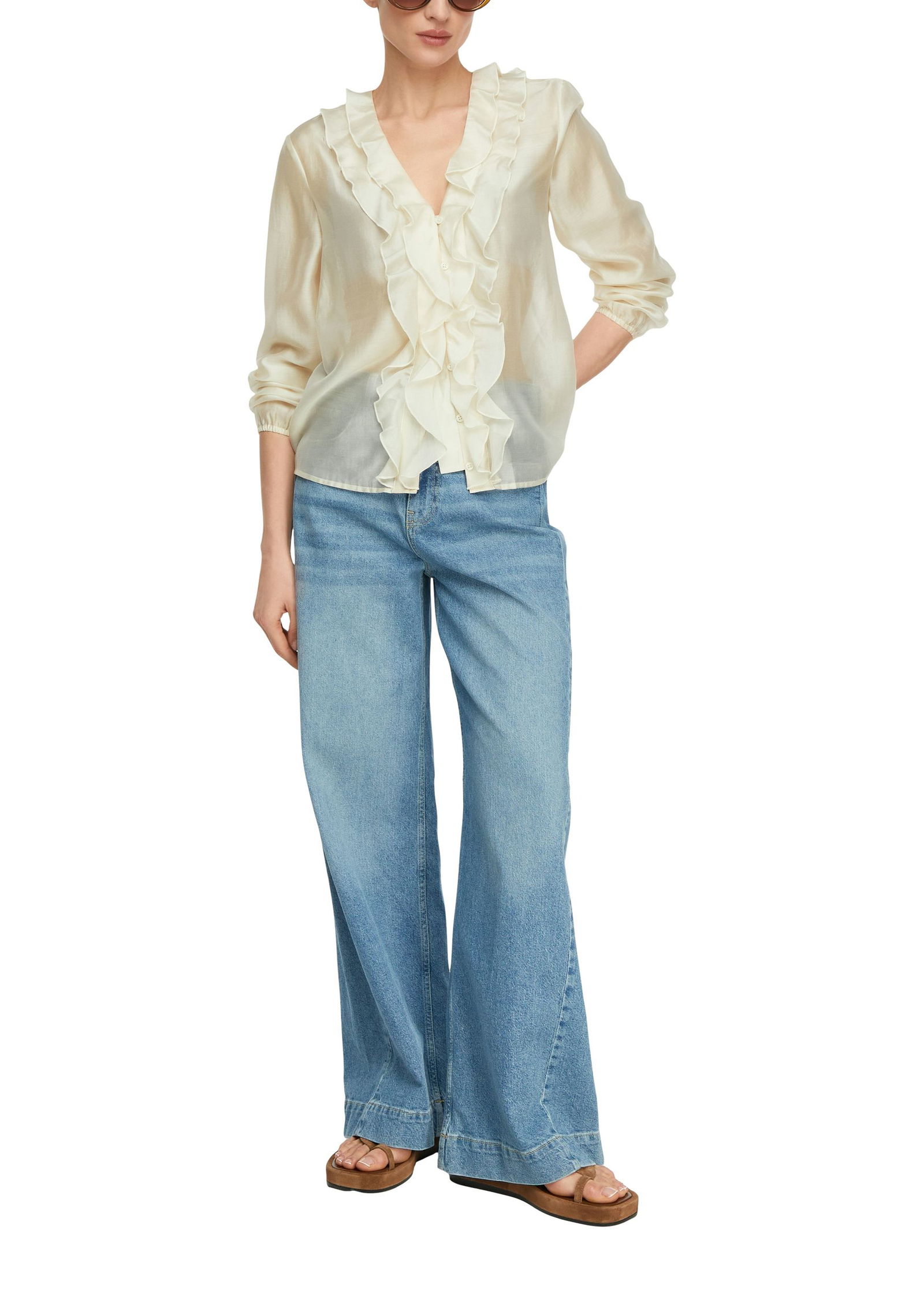 Comma |  Comma Druckbluse  | 34