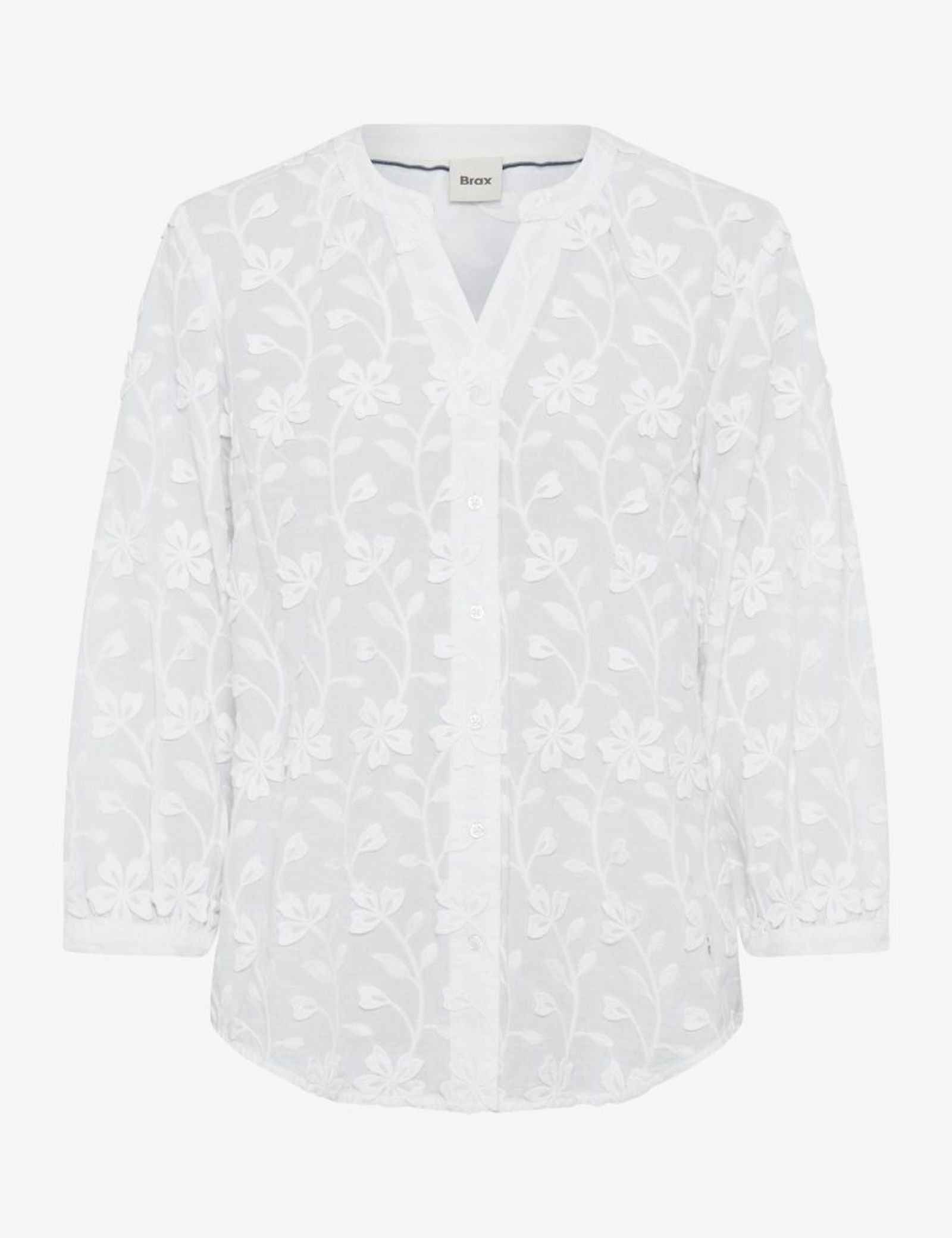 Brax |  Brax Druckbluse  | 40 | white