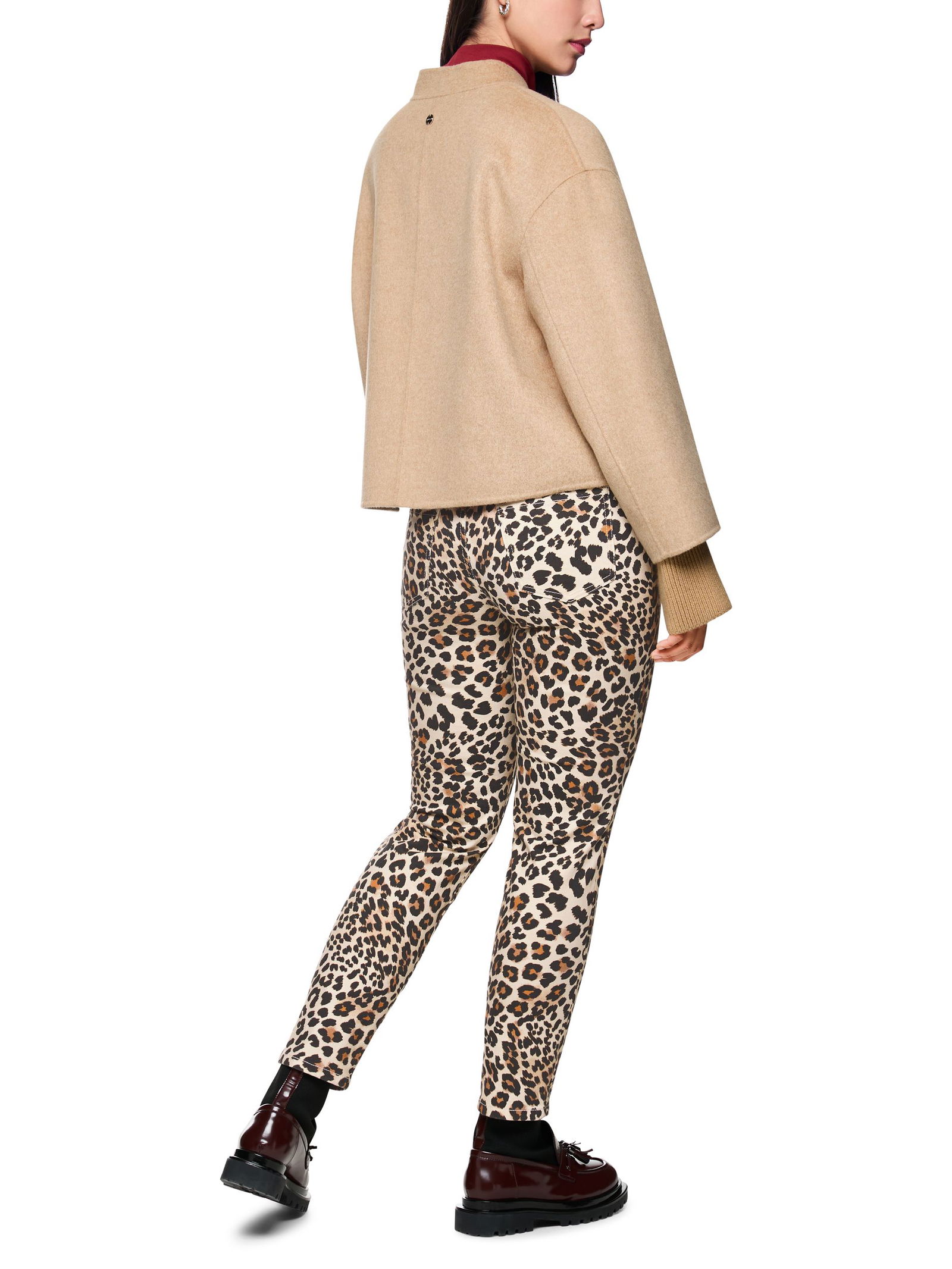 453270b27c76f264fccf11401304a132 Marc Cain Pants |  Marc Cain Pants Leo Jeans SILEA "Rethink Together" | 44 | bright ecru