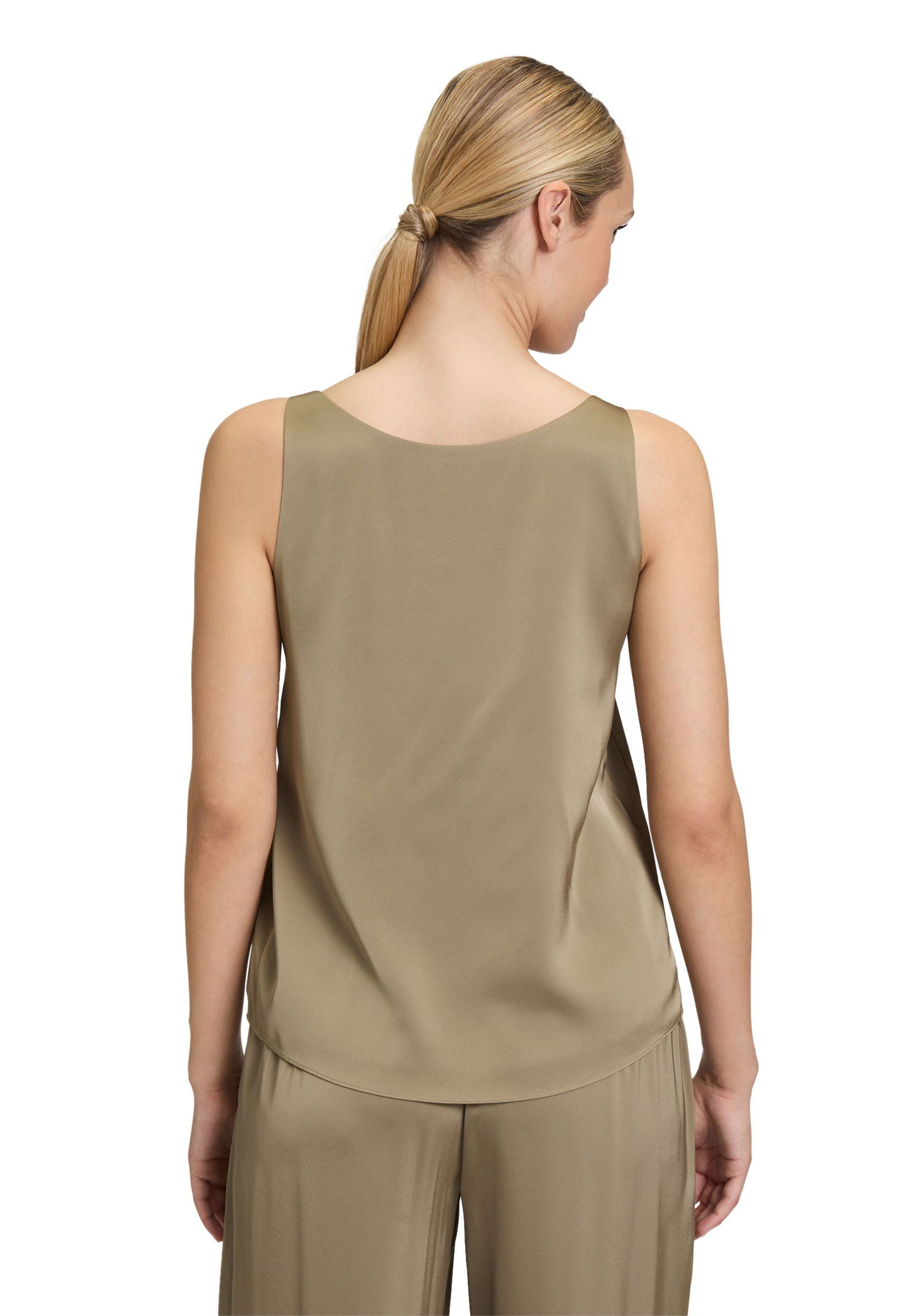 V by Vera Mont |  V by Vera Mont  Satin-Bluse | 36 | turf