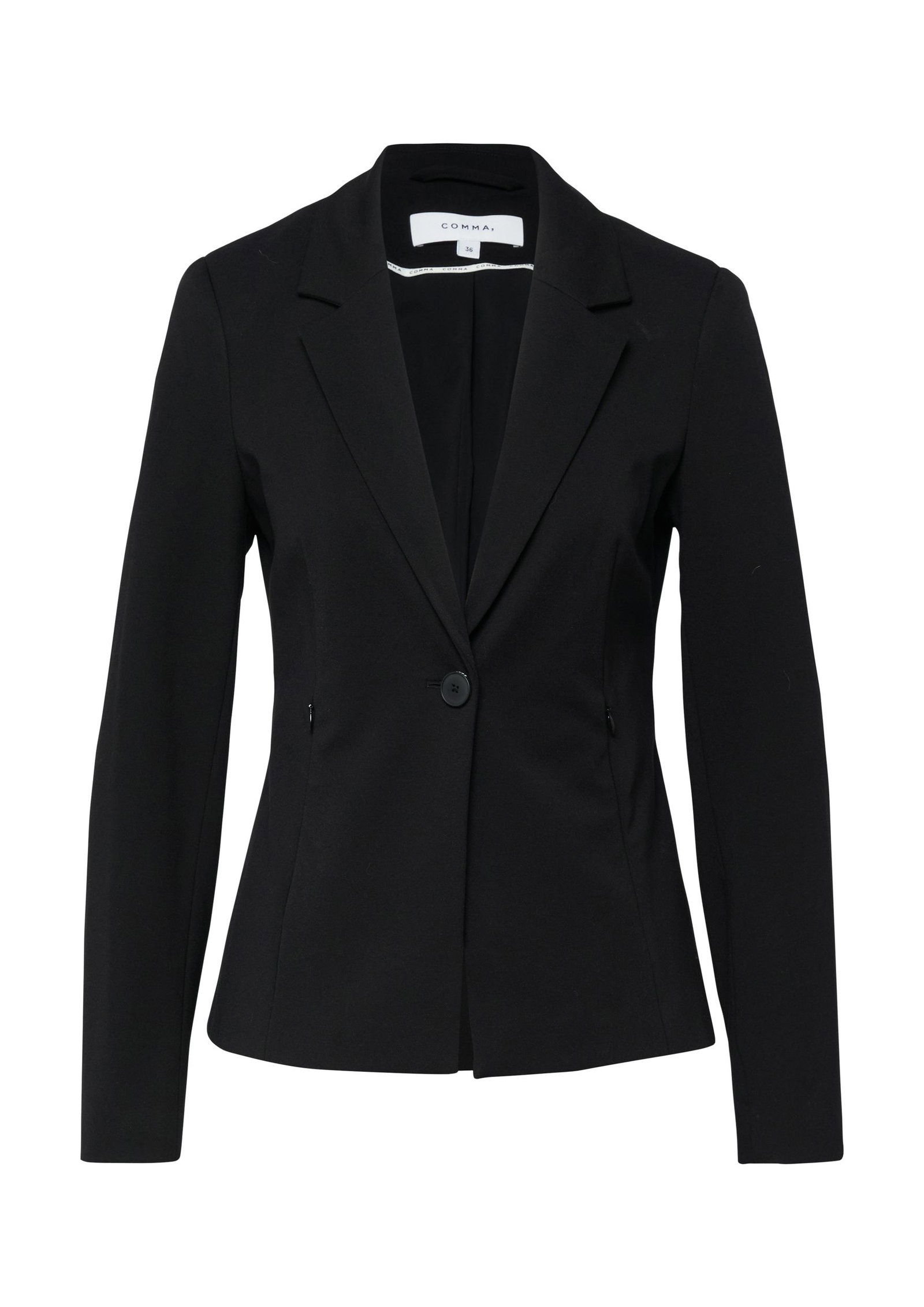 a3c2efb42e6220d47a594adef2c6d0d3 Comma | Comma Kurzblazer | 42 | schwarz
