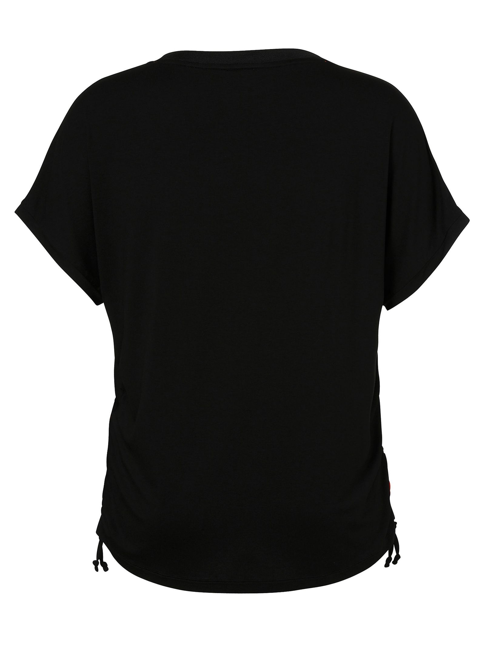  | Bluse Rundhals 1/2 Arm Druck | 44 | schwarz multicolor