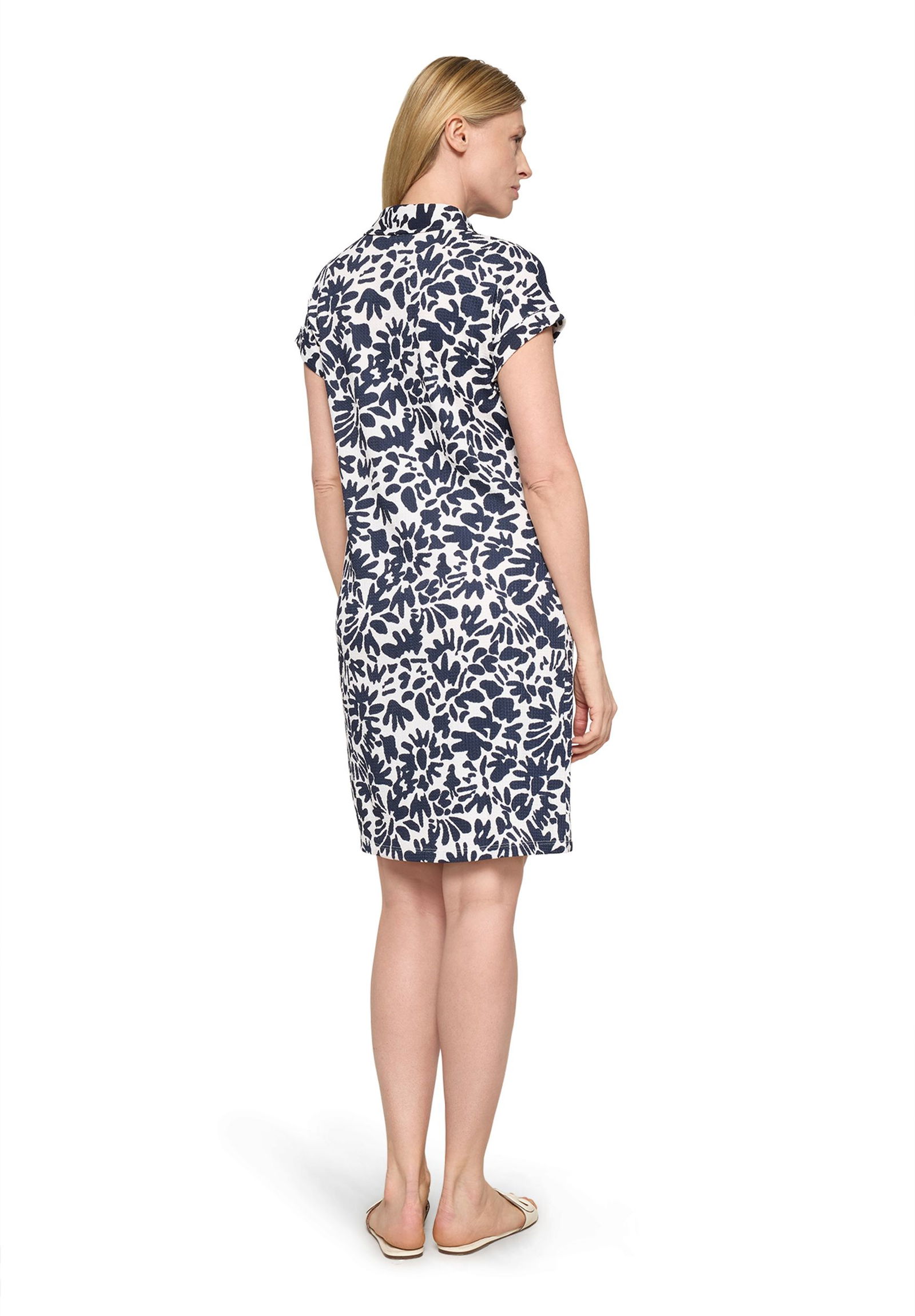 Cartoon |  Cartoon Freizeitkleid  | 36 | weiß/blau