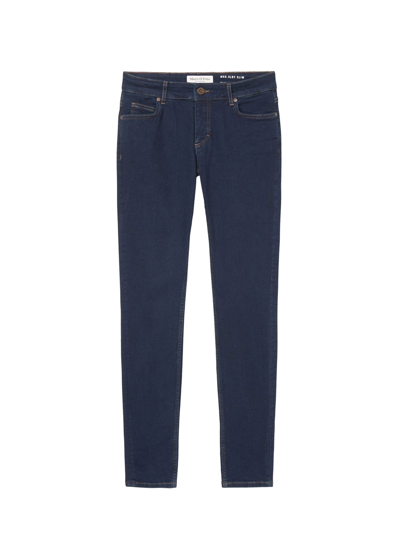 484b0cb7b8978900aa8553df4ce7db4c Damen Stretch Jeans mit Kontrastnähten in motor scooter wash