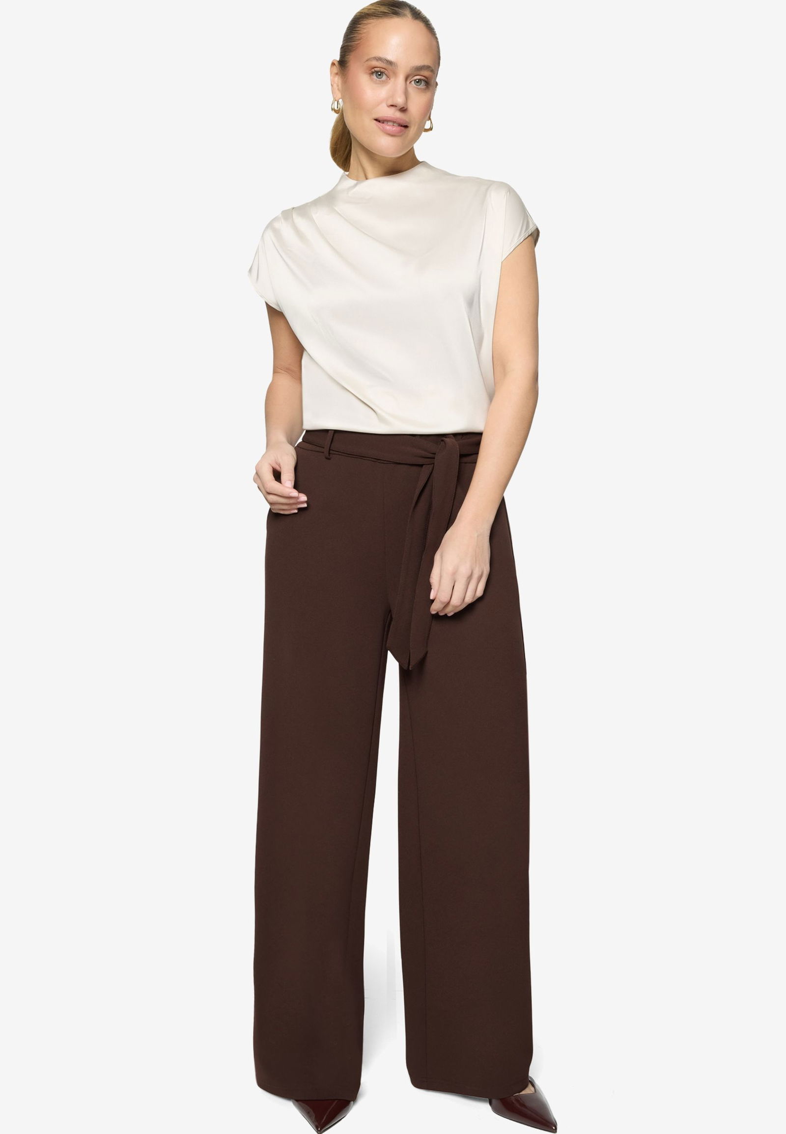 Zero |  Zero Druckbluse  | 34 | eggnog