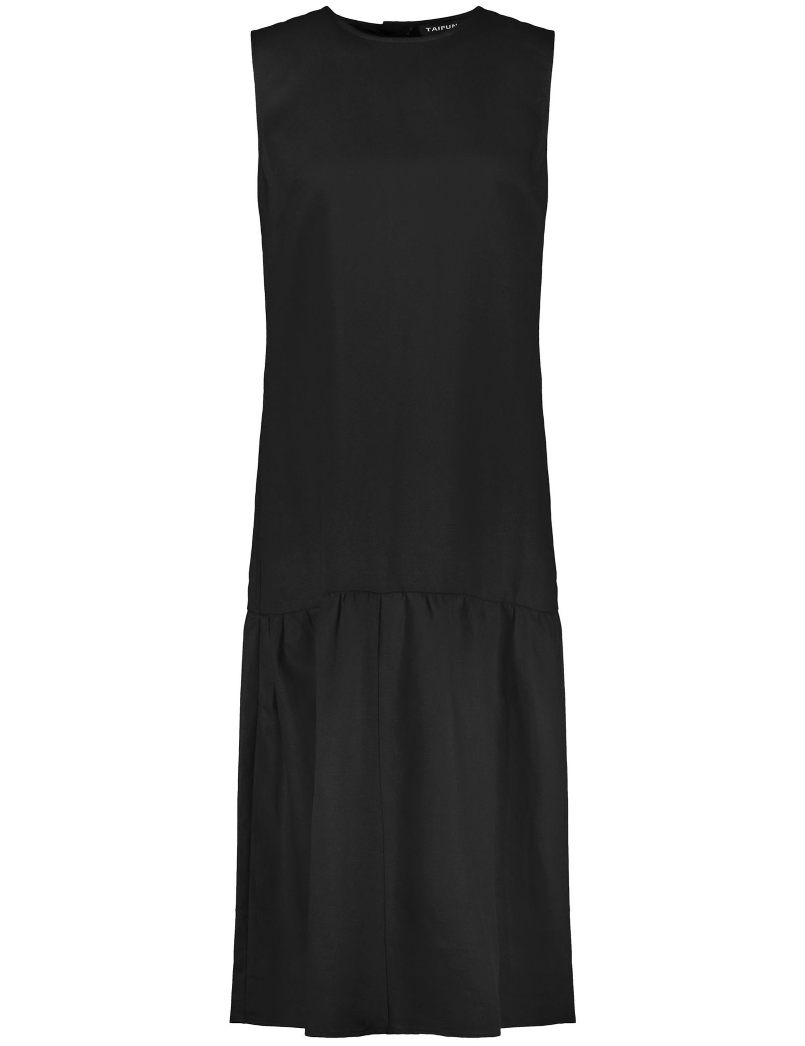 Ärmelloses Kleid aus Lyocell-Leinen-Mix