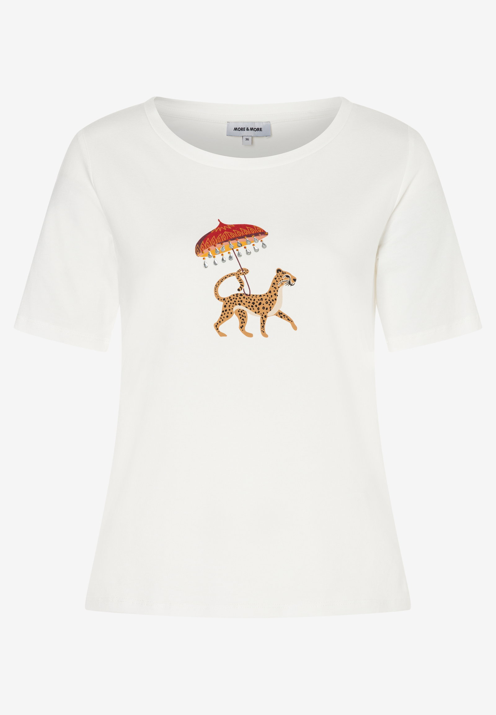 Shirt with Funny Motive, off white #4
