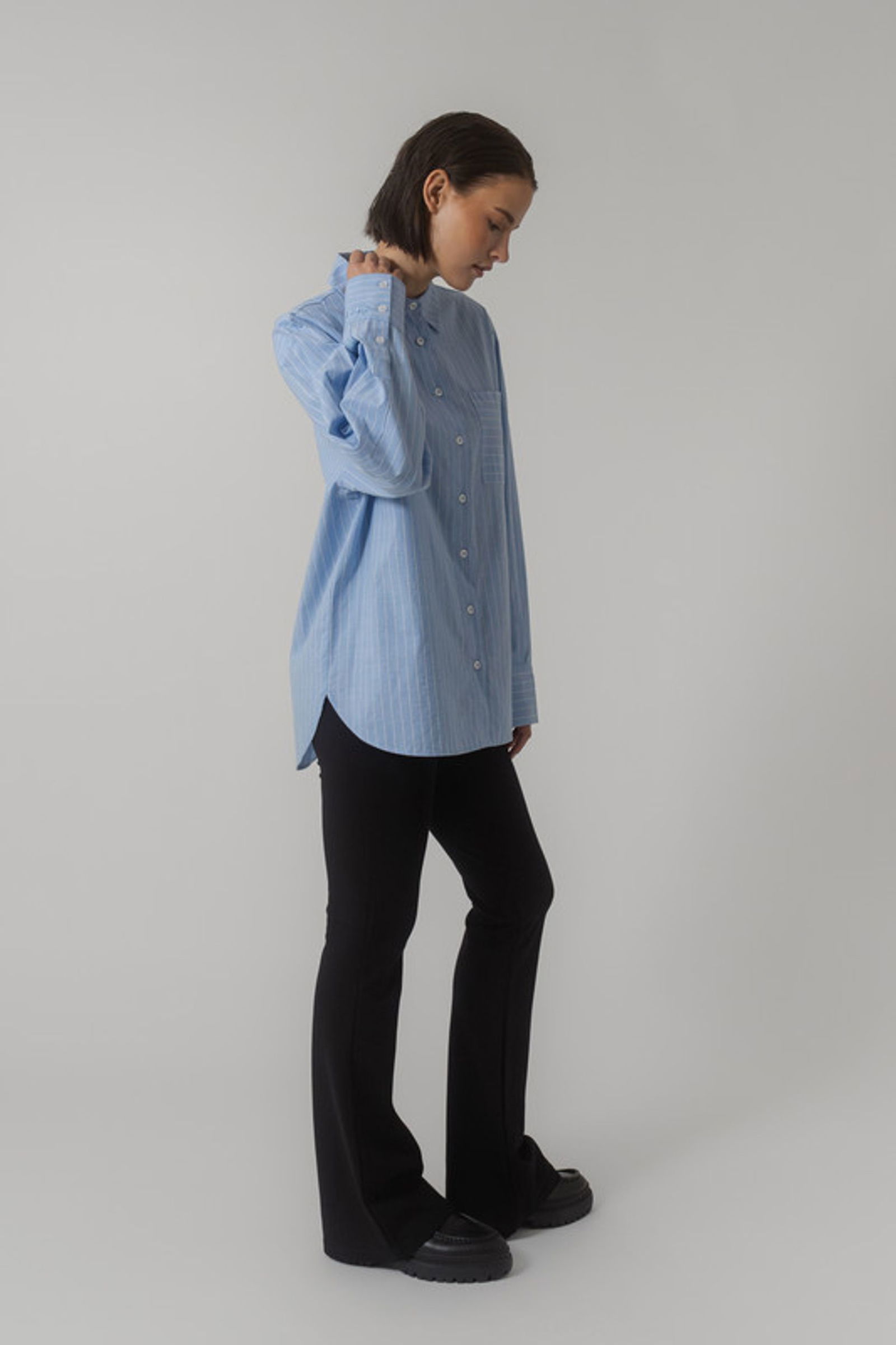 d272d634b68e9a14efbea0c39839bfbf Oh April |  Oh April Hemdbluse  | L | ice blue
