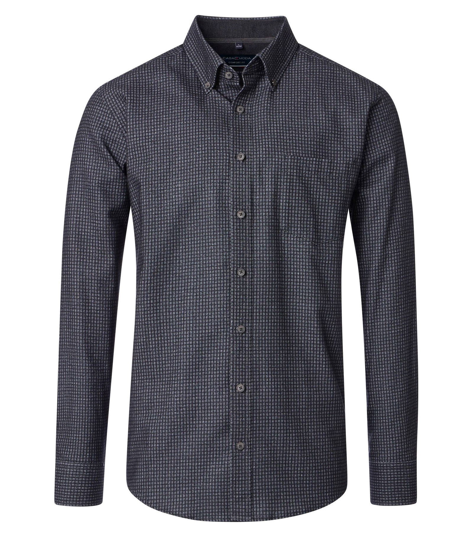 Casa Moda | Casa Moda Hemd Regular Fit | M | blau