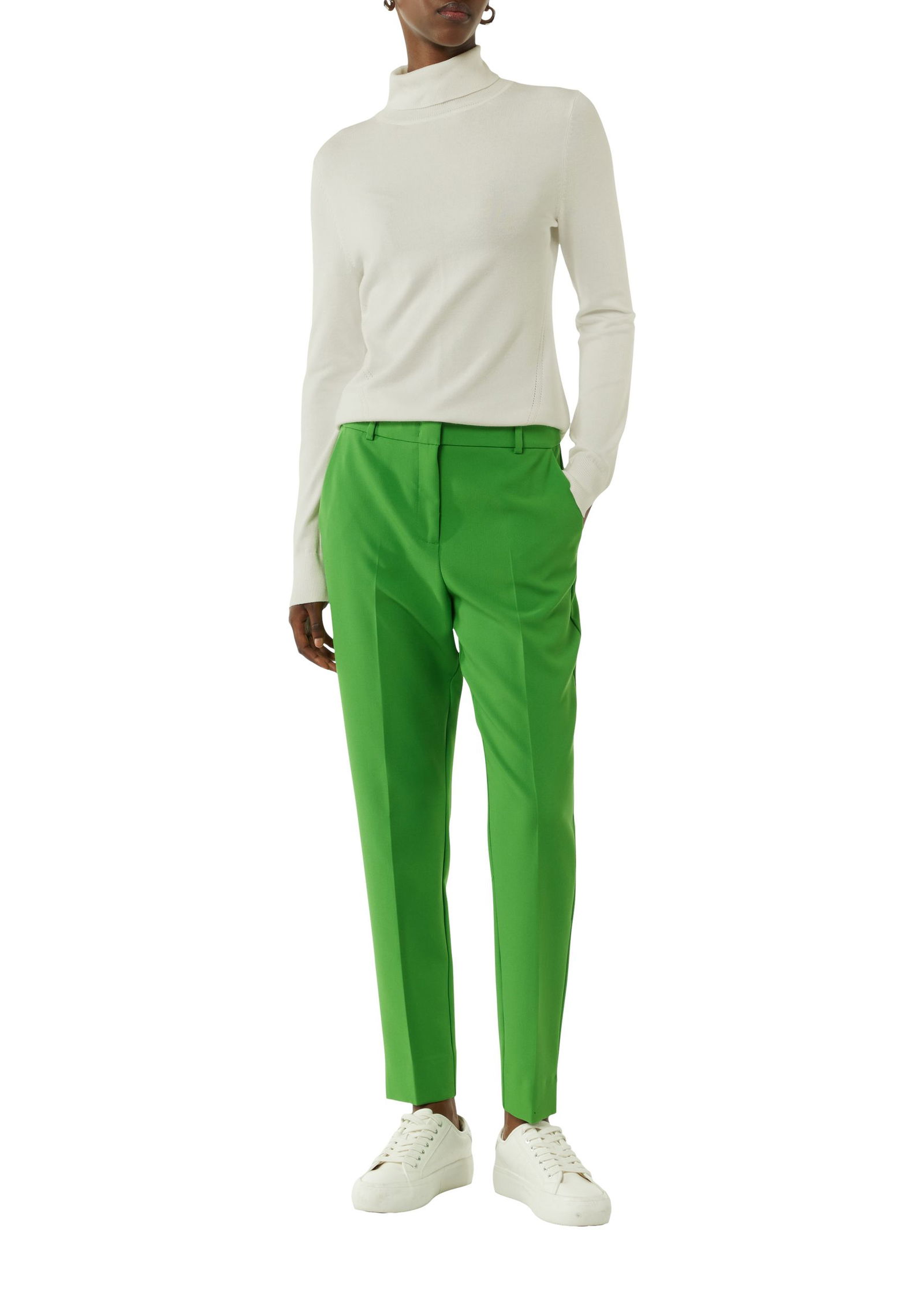 1f0572ecf0e48cdcf66dc879a453e708 Comma |  Comma Rollkragenpullover  | 40 | weiß