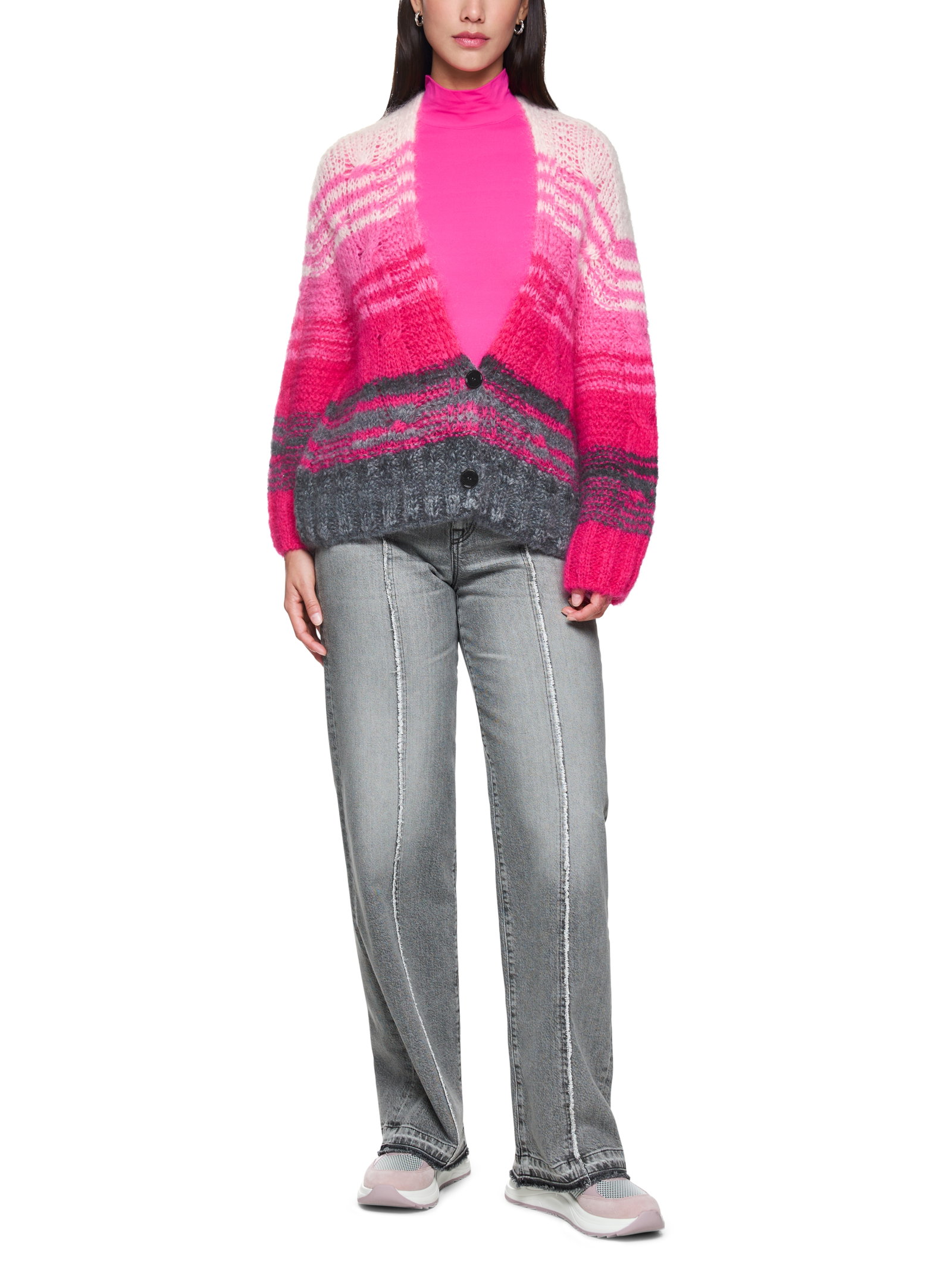 Marc Cain Sports Grobstrick Cardigan Knitted in Germany #2