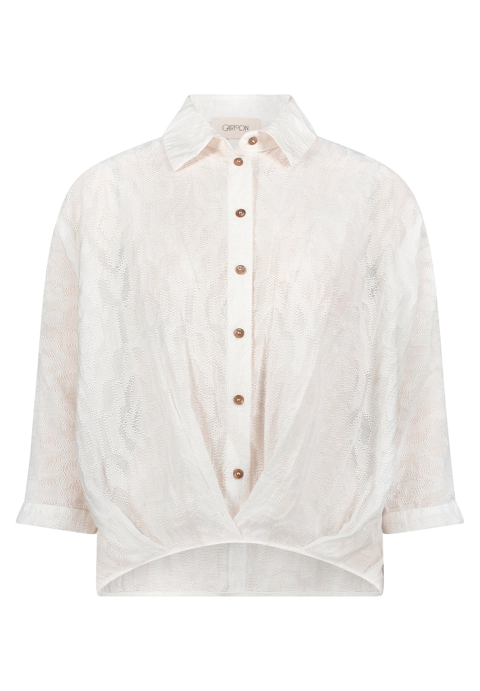 Cartoon Druckbluse #1