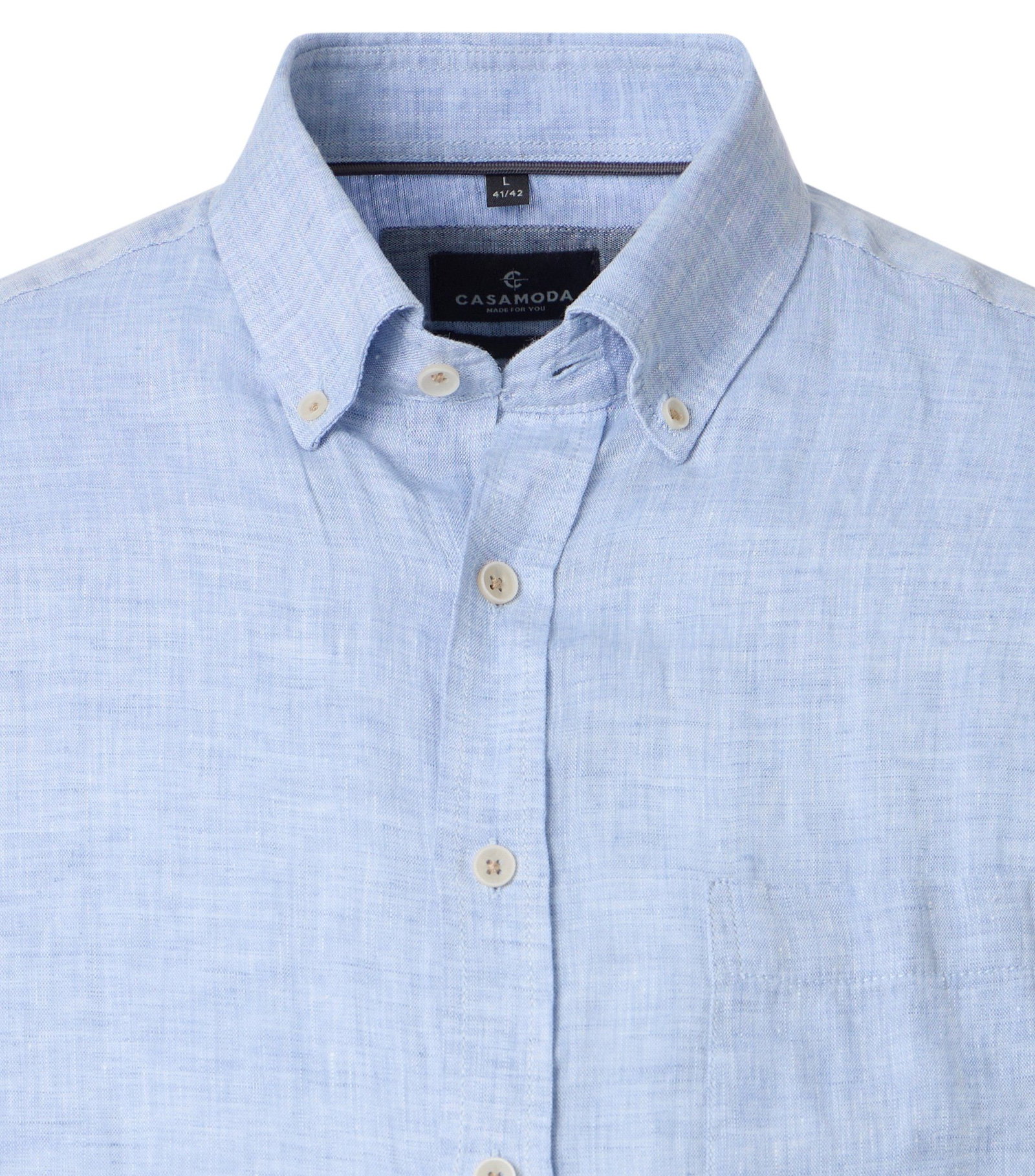 Casa Moda |  Casa Moda Hemd Regular Fit  | L | blau