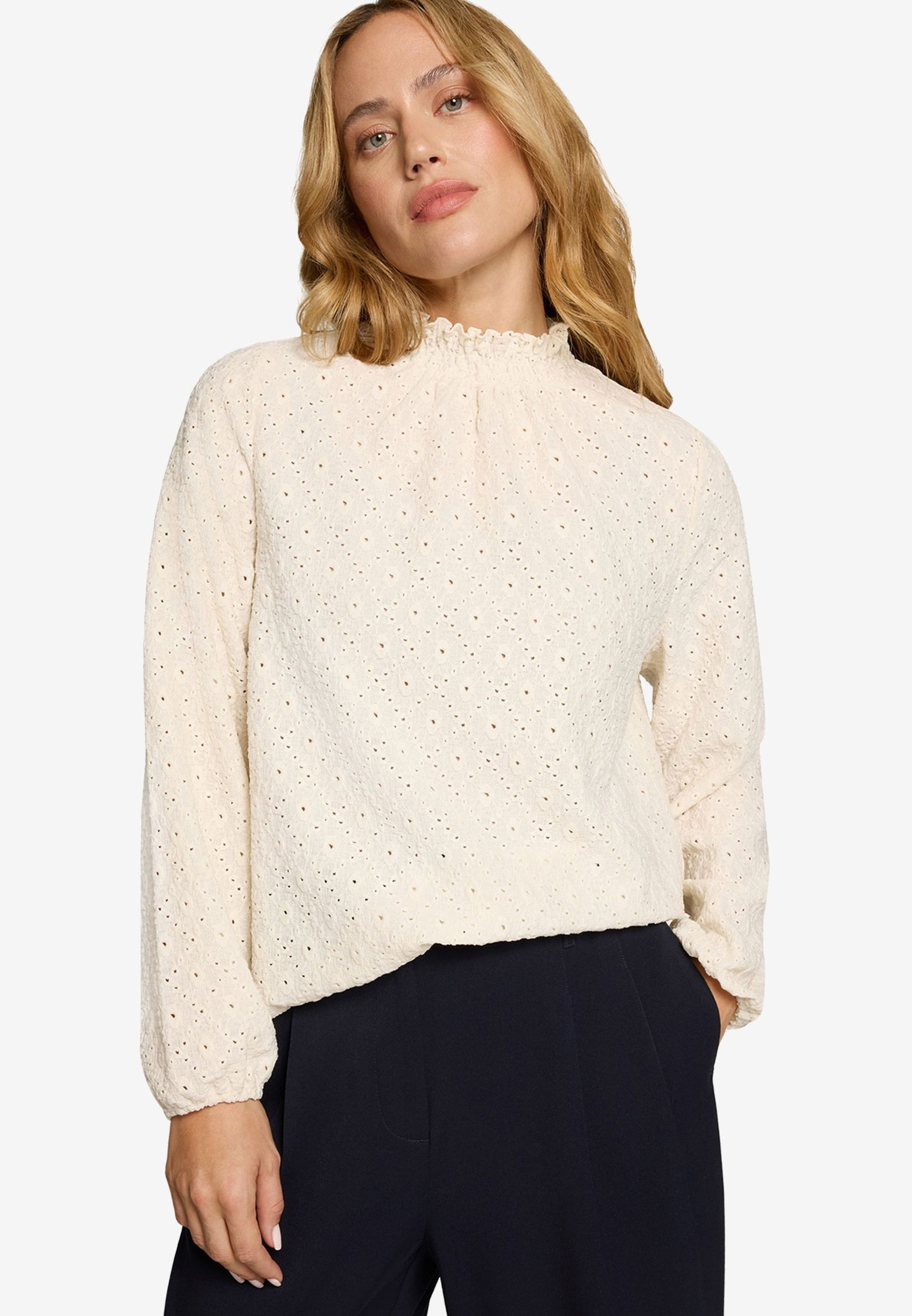 |  zero Bluse, Eggnog | 34 | eggnog