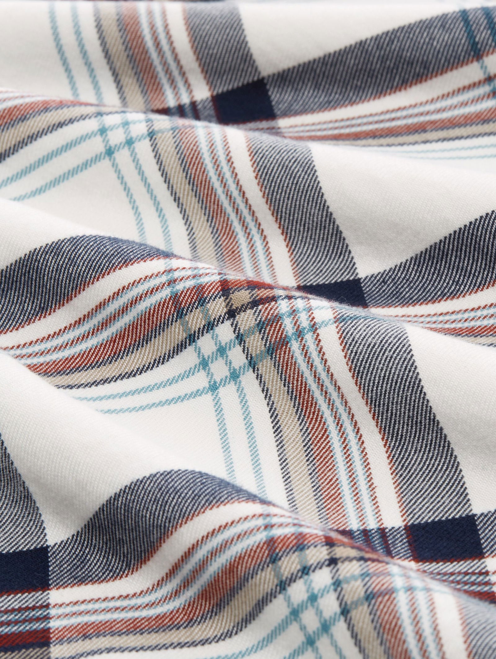 Tom Tailor |  Tom Tailor Hemd Regular Fit  | XL | white herringbone check