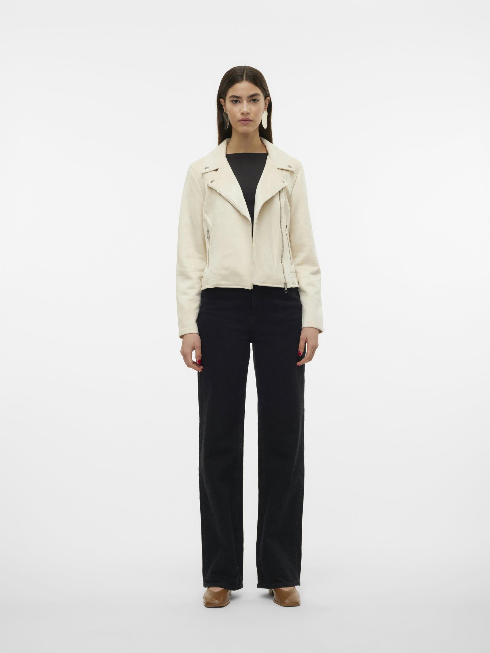 VMJOSE SHORT FAUX SUEDE JACKET GA N, Birch #4