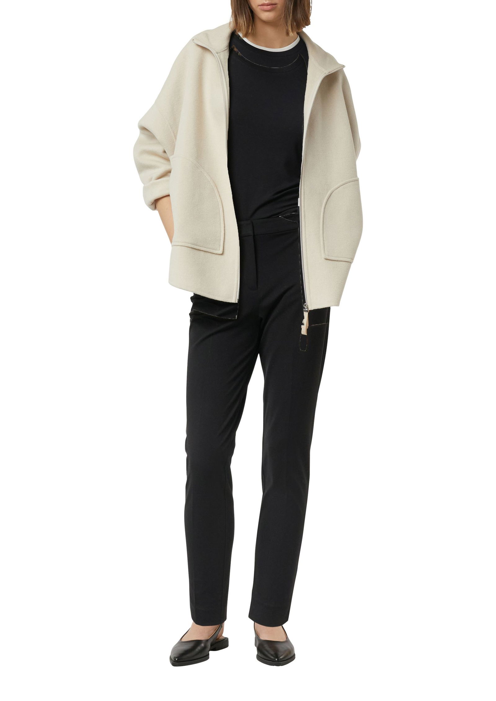 Comma |  Comma Schmale Hose  | 44 | schwarz