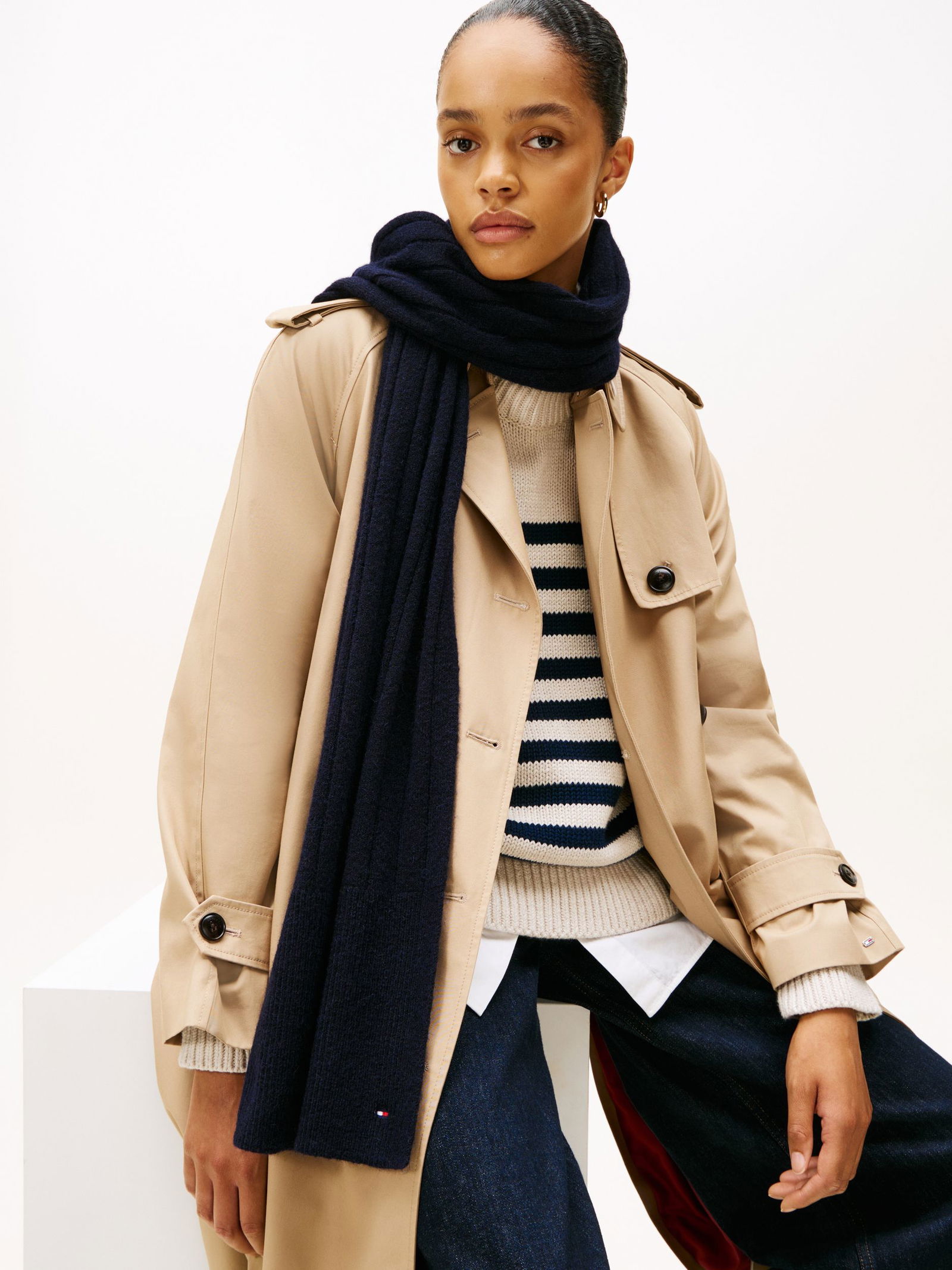 Tommy Hilfiger | Tommy Hilfiger Tuch | OS | space blue