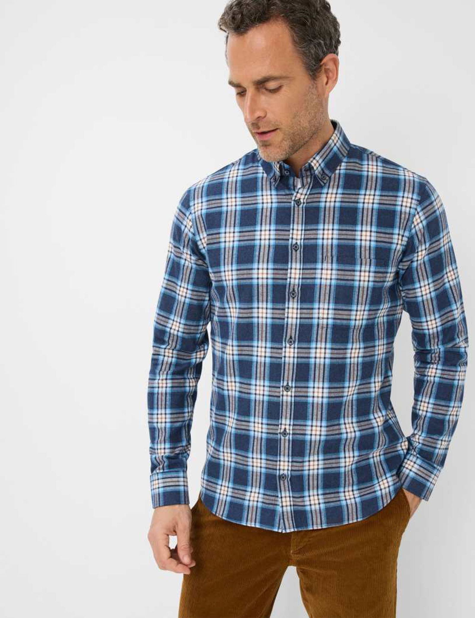 Brax | Brax Hemd Regular Fit | XL | regular blue used