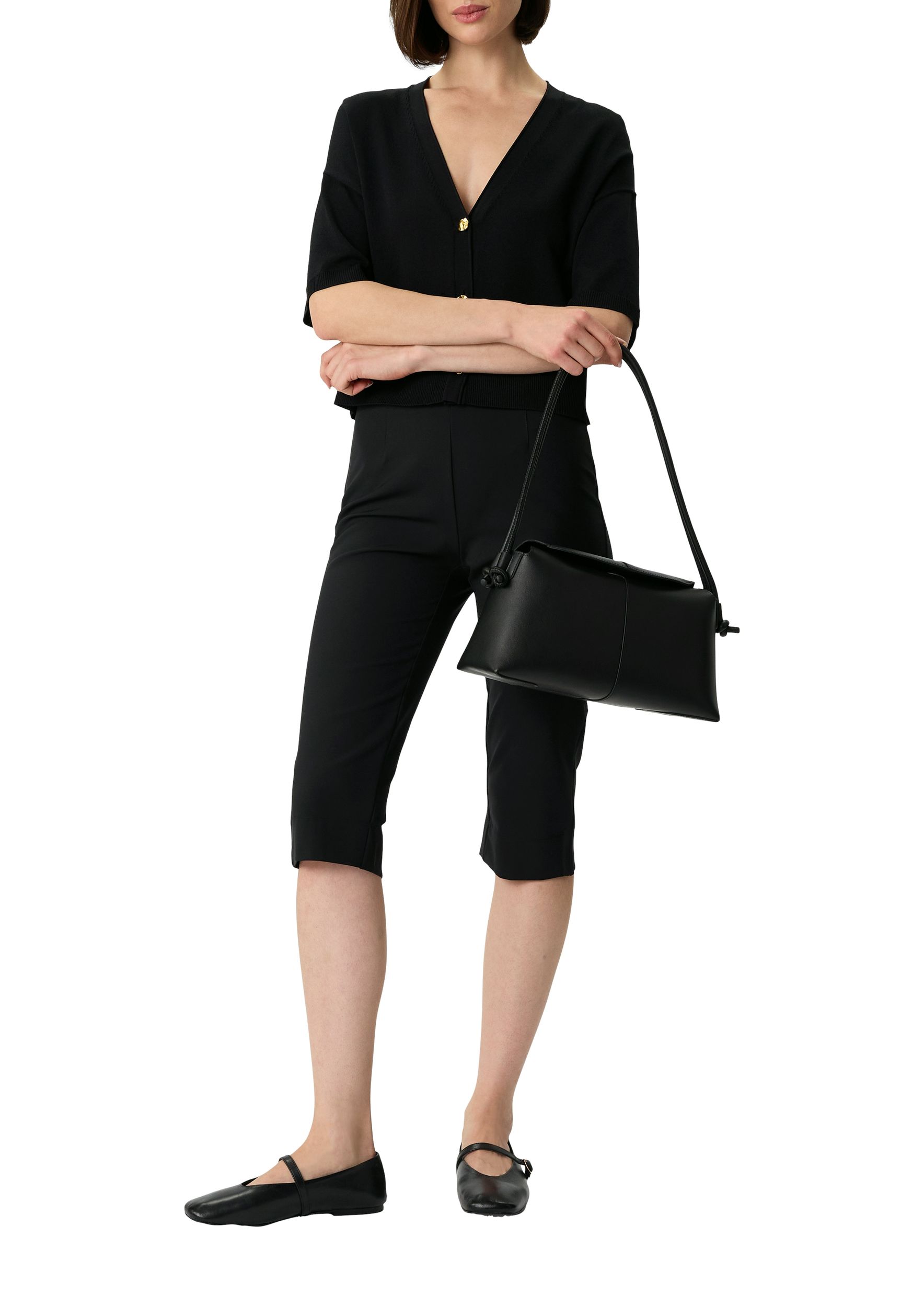 Comma |  Comma Strickjacke | Cardigan  | 38 | schwarz