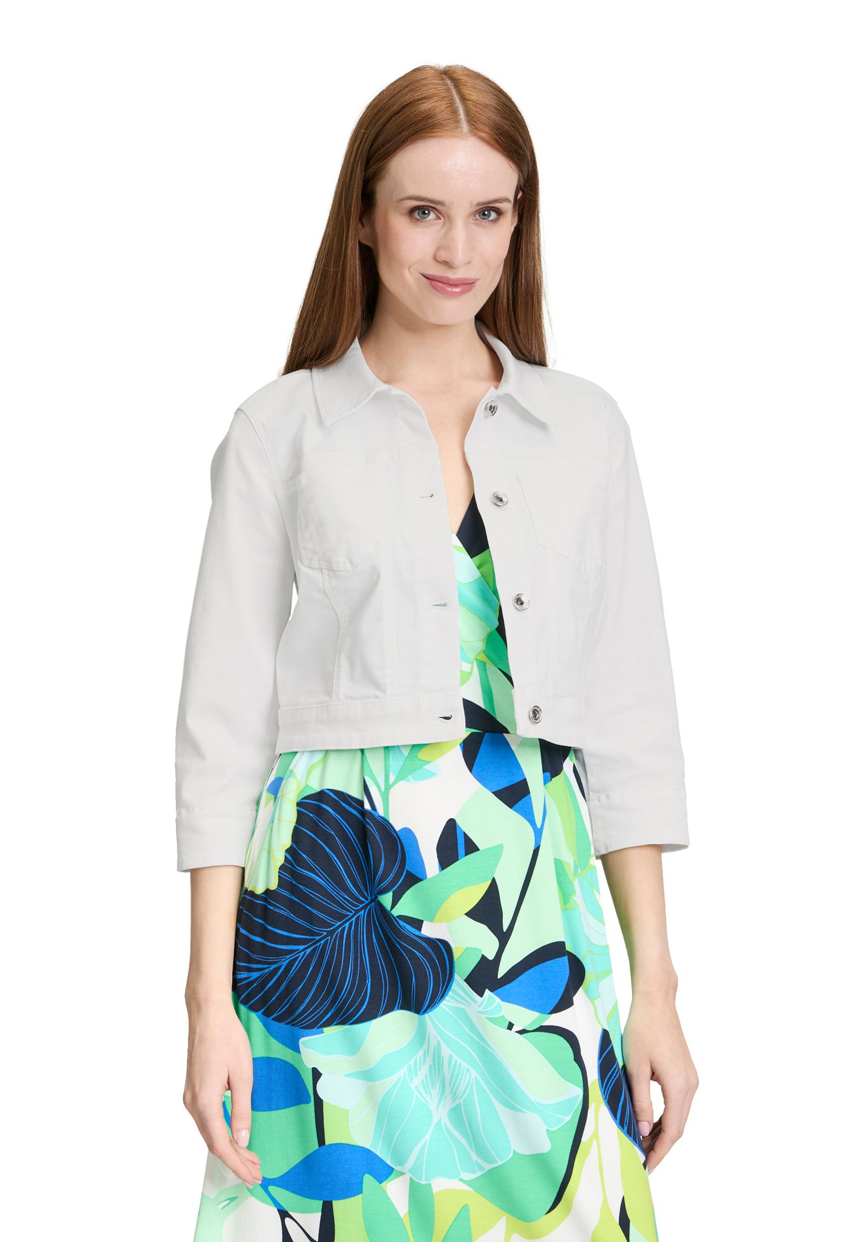 Betty Barclay |  Betty Barclay Jeansjacke  | 48 | weiß