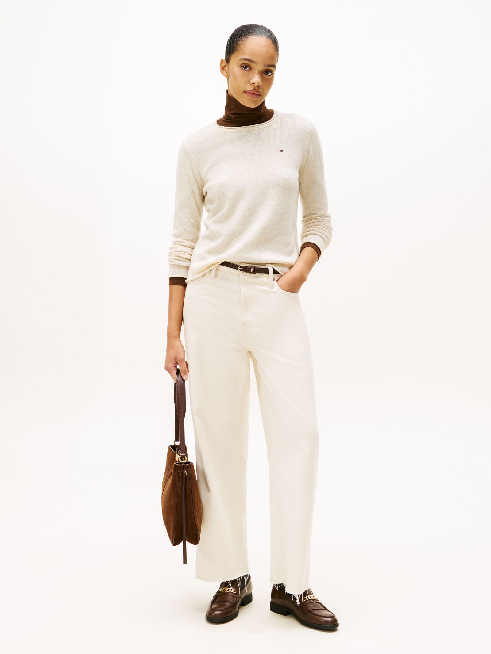 Tommy Hilfiger | Tommy Hilfiger Pullover | XL | white dove heather