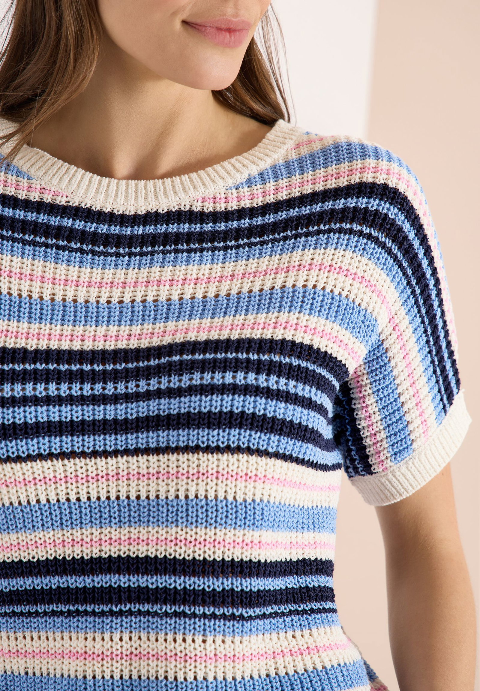 CECIL |  CECIL Pullover  | L | universal blue