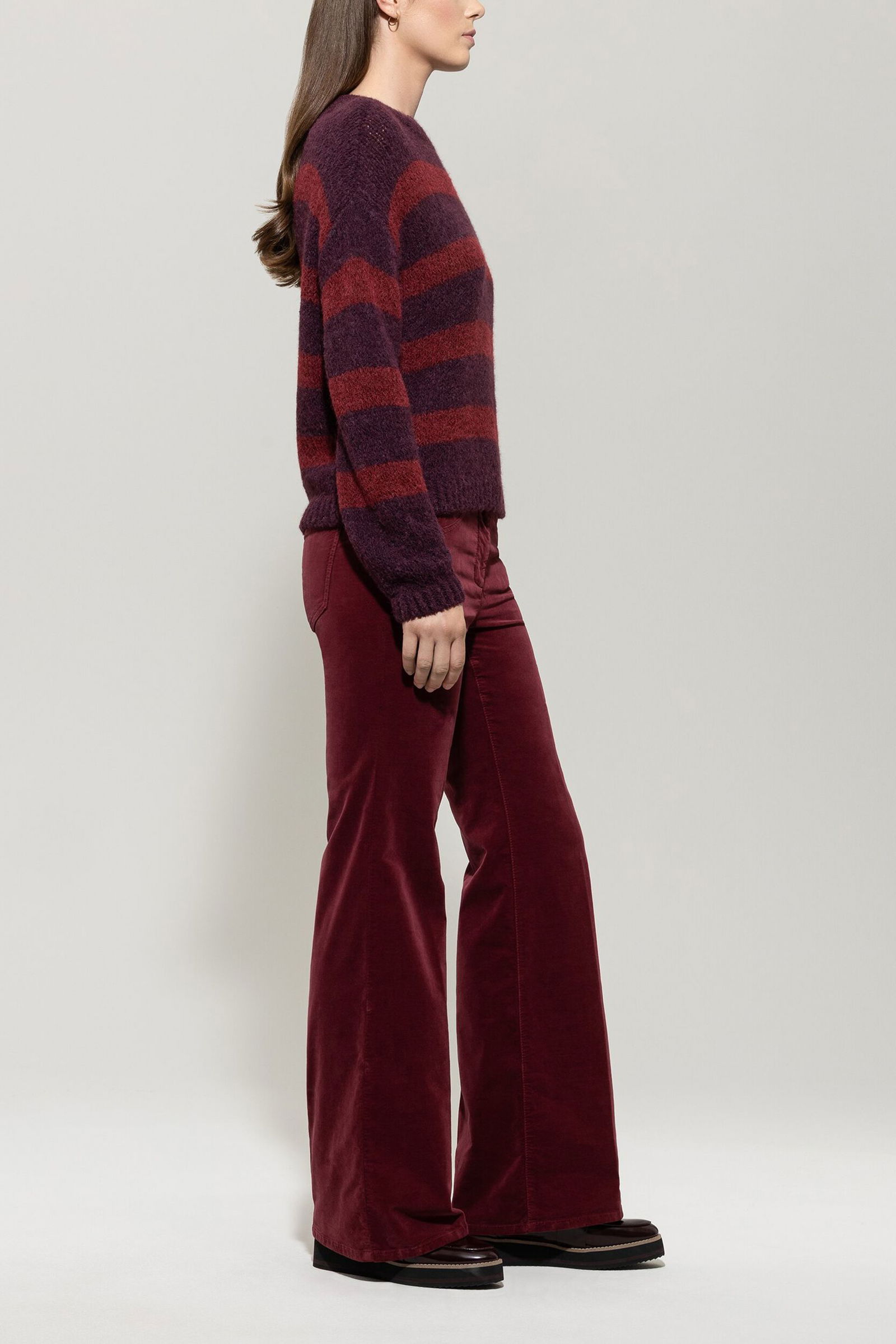 Luisa Cerano | Luisa Cerano Pullover | 38 | burgundy / berry red