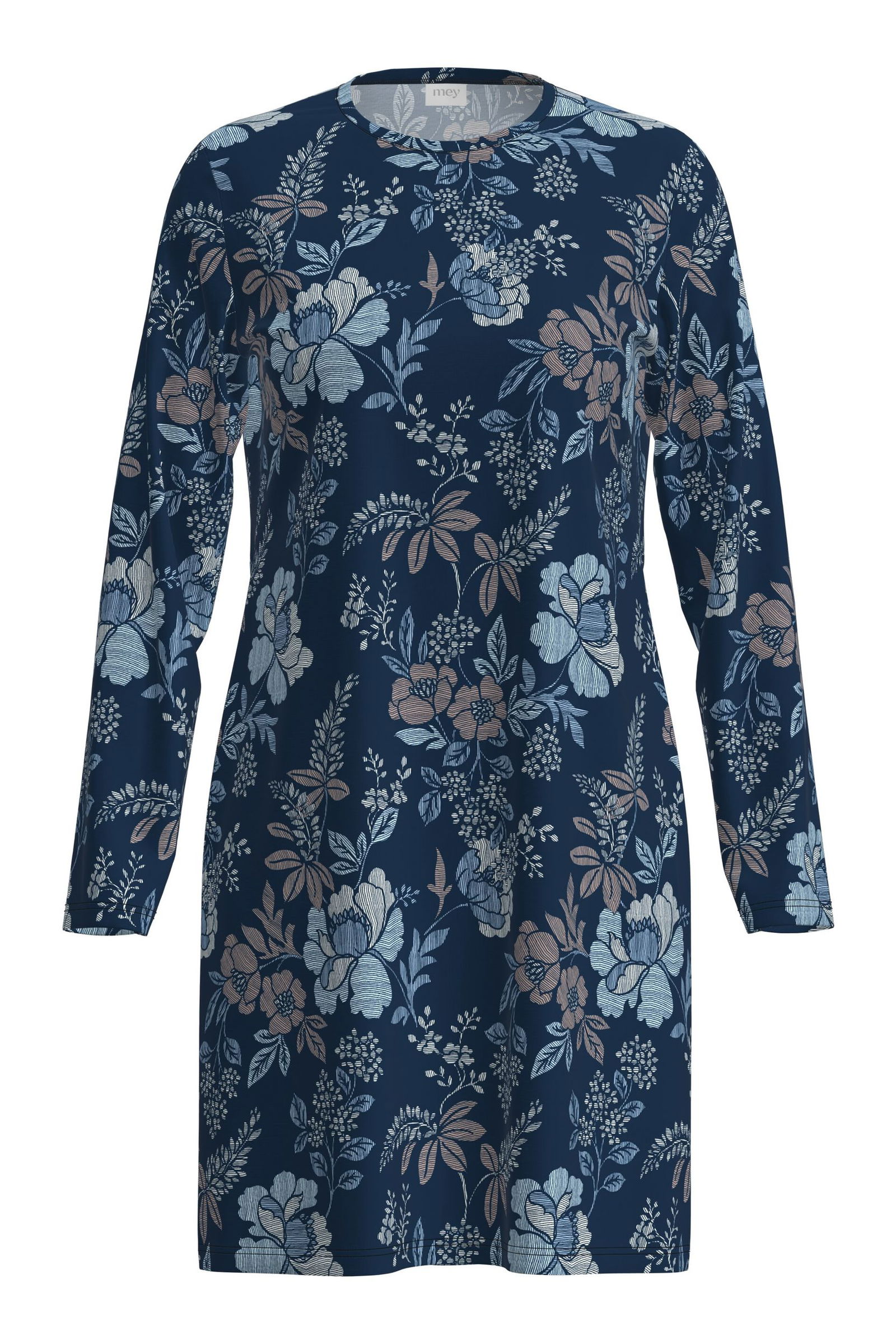 fa1f2392186e2a03a22a4179fc620e0e Mey |  Nachthemd langarm | 44 | deep marine