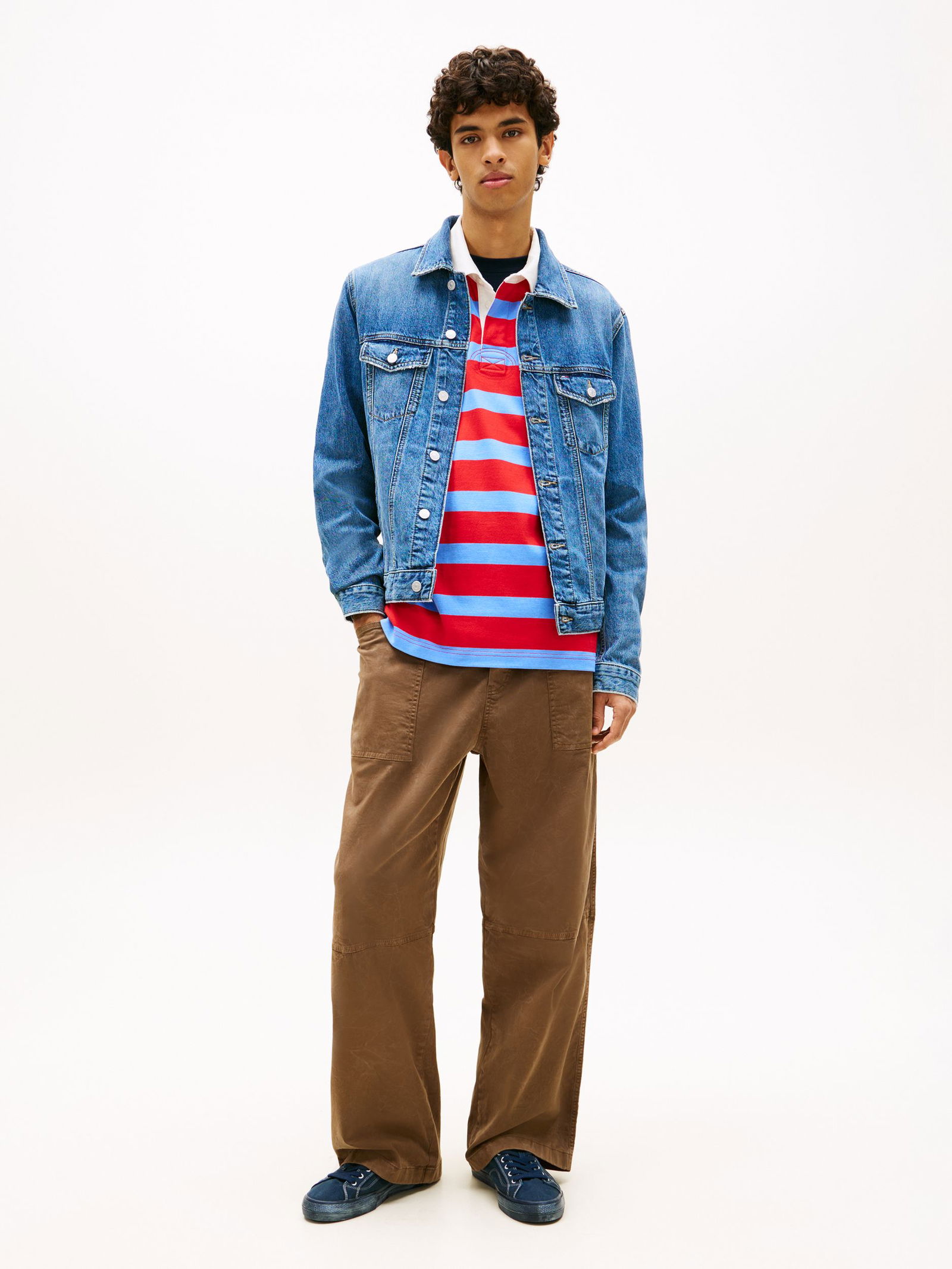 Tommy Jeans |  Tommy Jeans Jeansjacke  | XXL | new niceville mid blue stretch