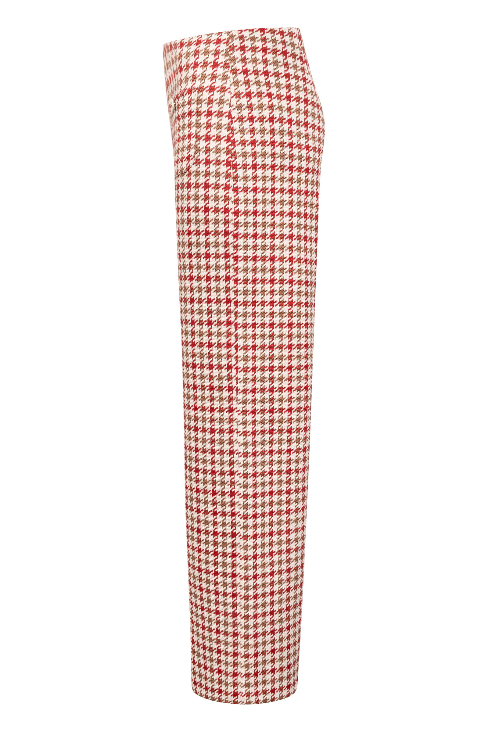 Elaine P 7/8, red/pink/rose pepita #3