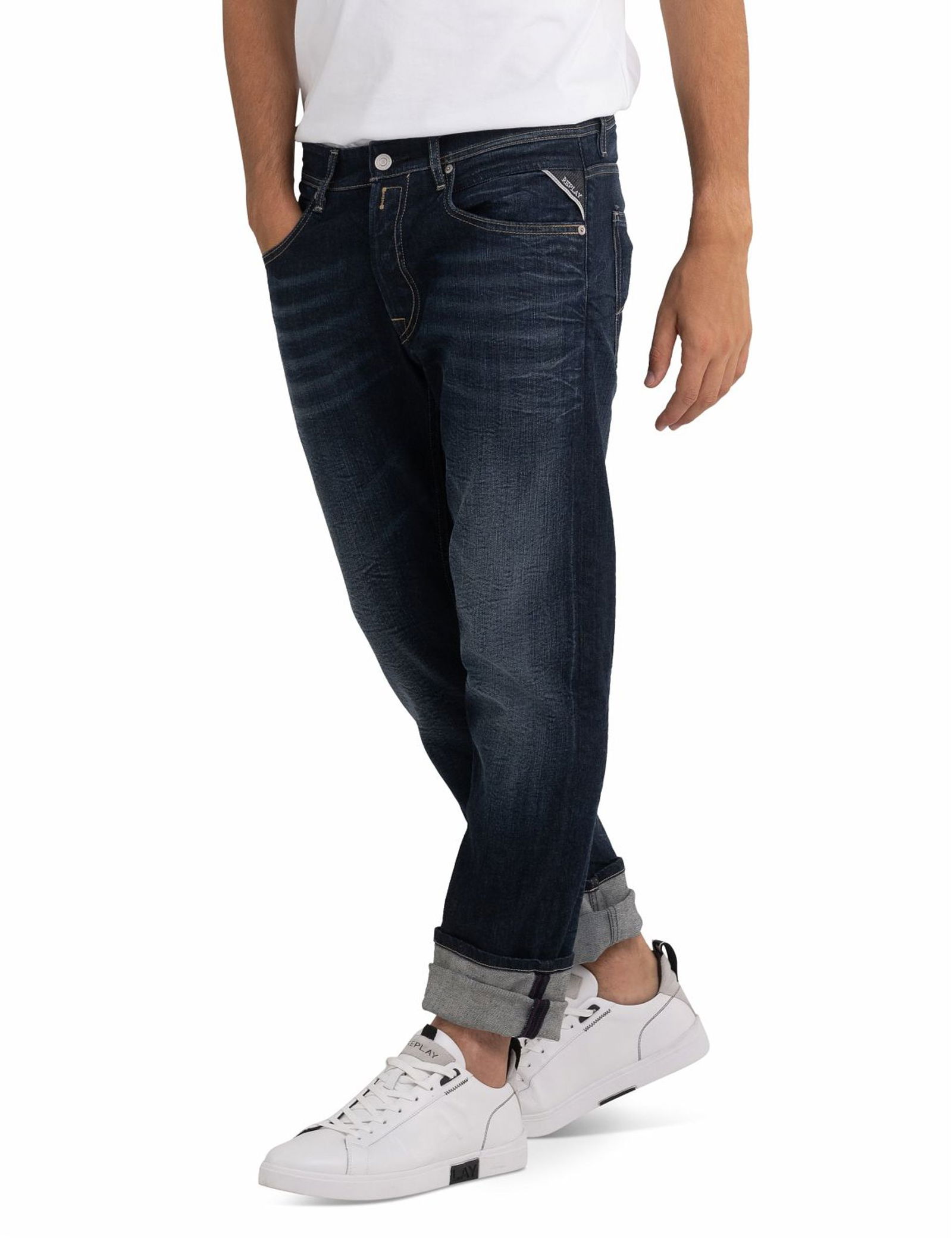 500d6d9b96b5fb85b0f234d13d20b29c Replay |  Replay Regular Fit Jeans  | 36/32 | dark blue