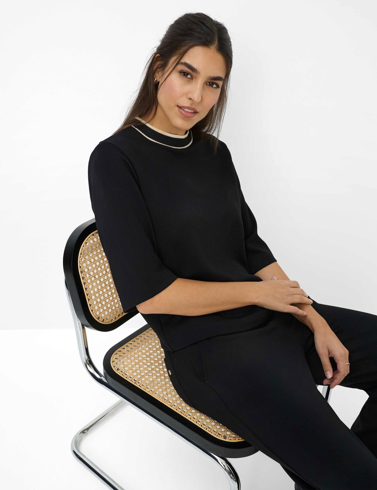 Brax |  Brax Sweatshirt "Berta" | 36 | black